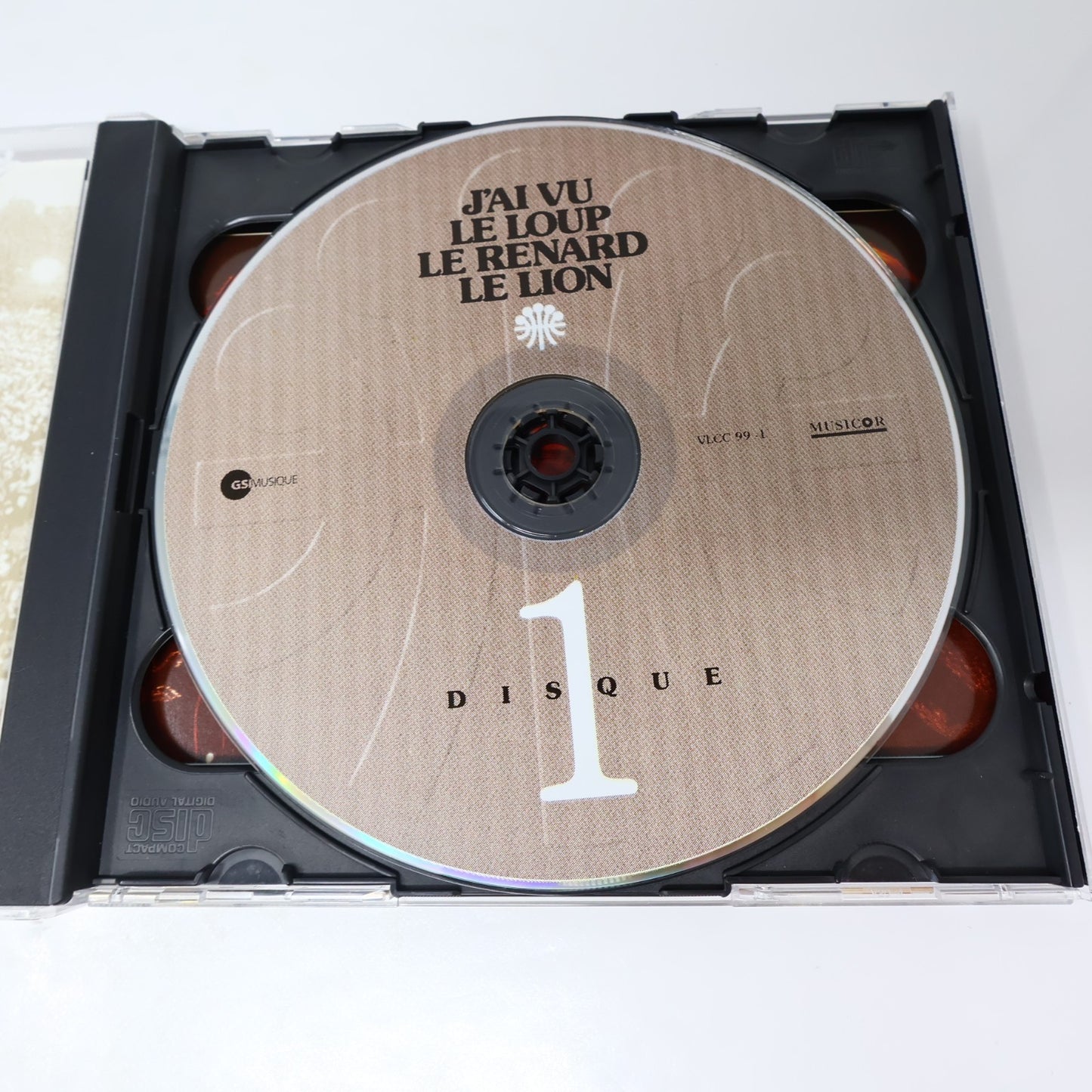 J'ai Vu Le Loup Le Renard Le Lion CD 25e 1974-1999 Leclerc/Vigneault/Charlebois