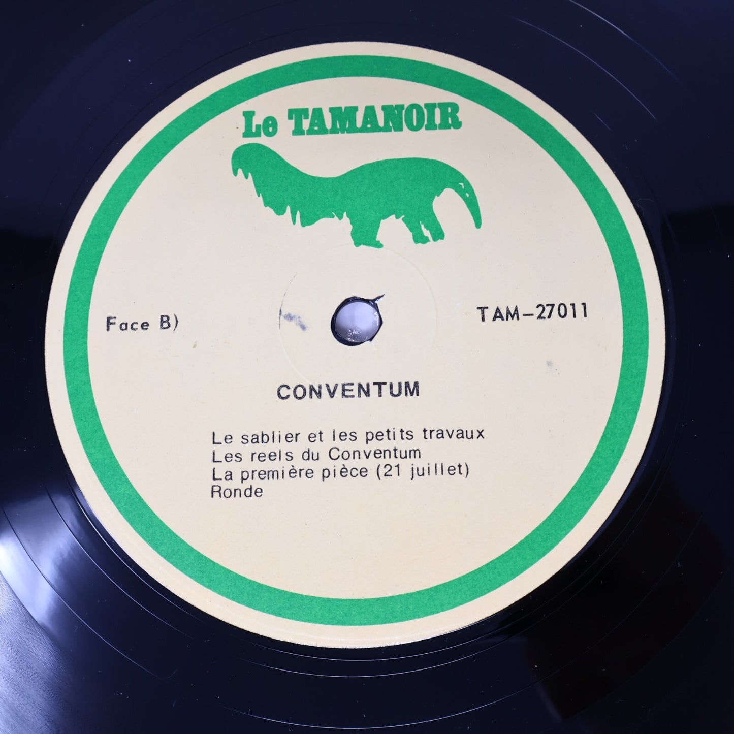 Conventum À L'Affût d'un Complot Disque LP Record Le Tamanoir 1977 TAM-27011