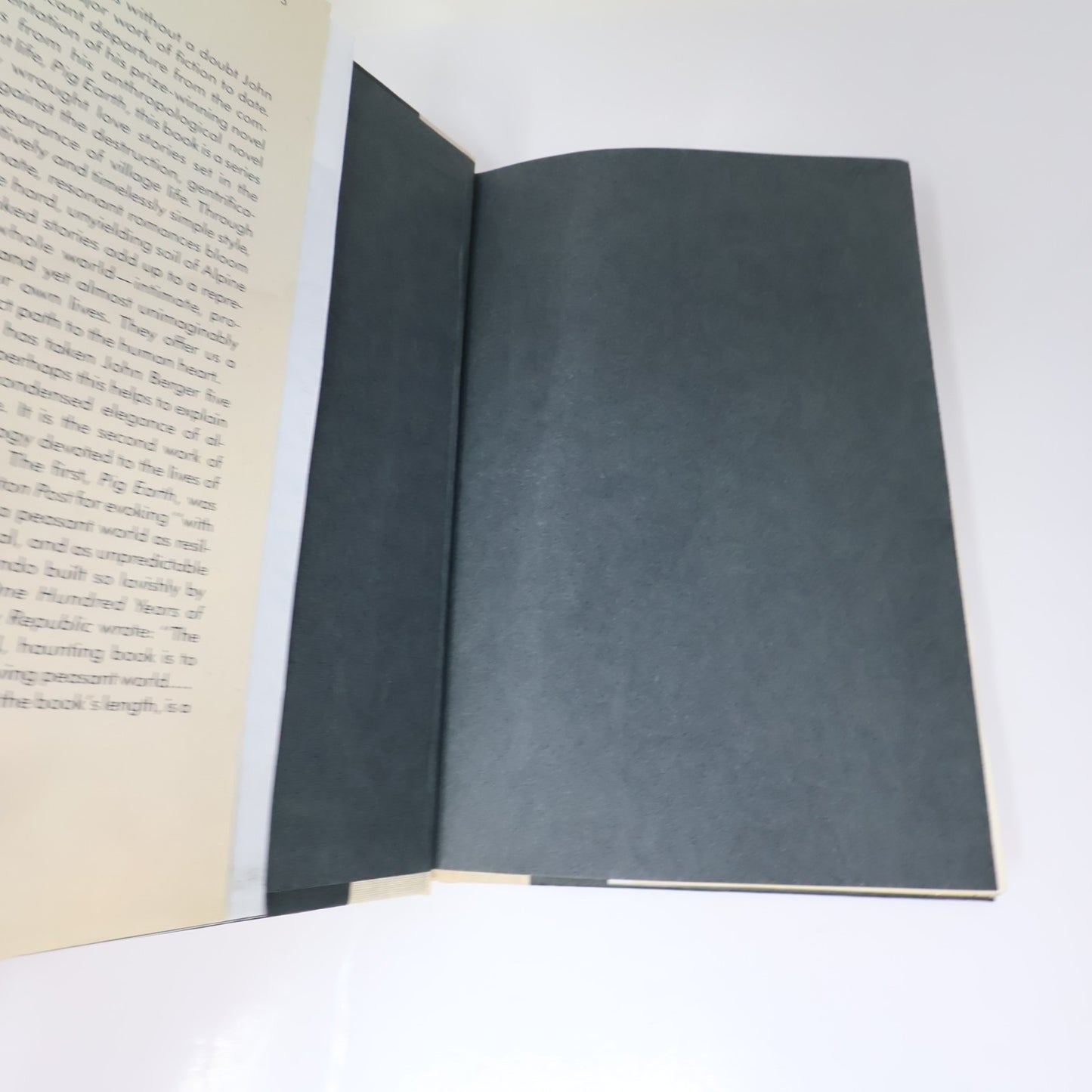 Once in Europa John Berger 1987 HC Litterature 1st Edition Hardcover Book 80s DJ
