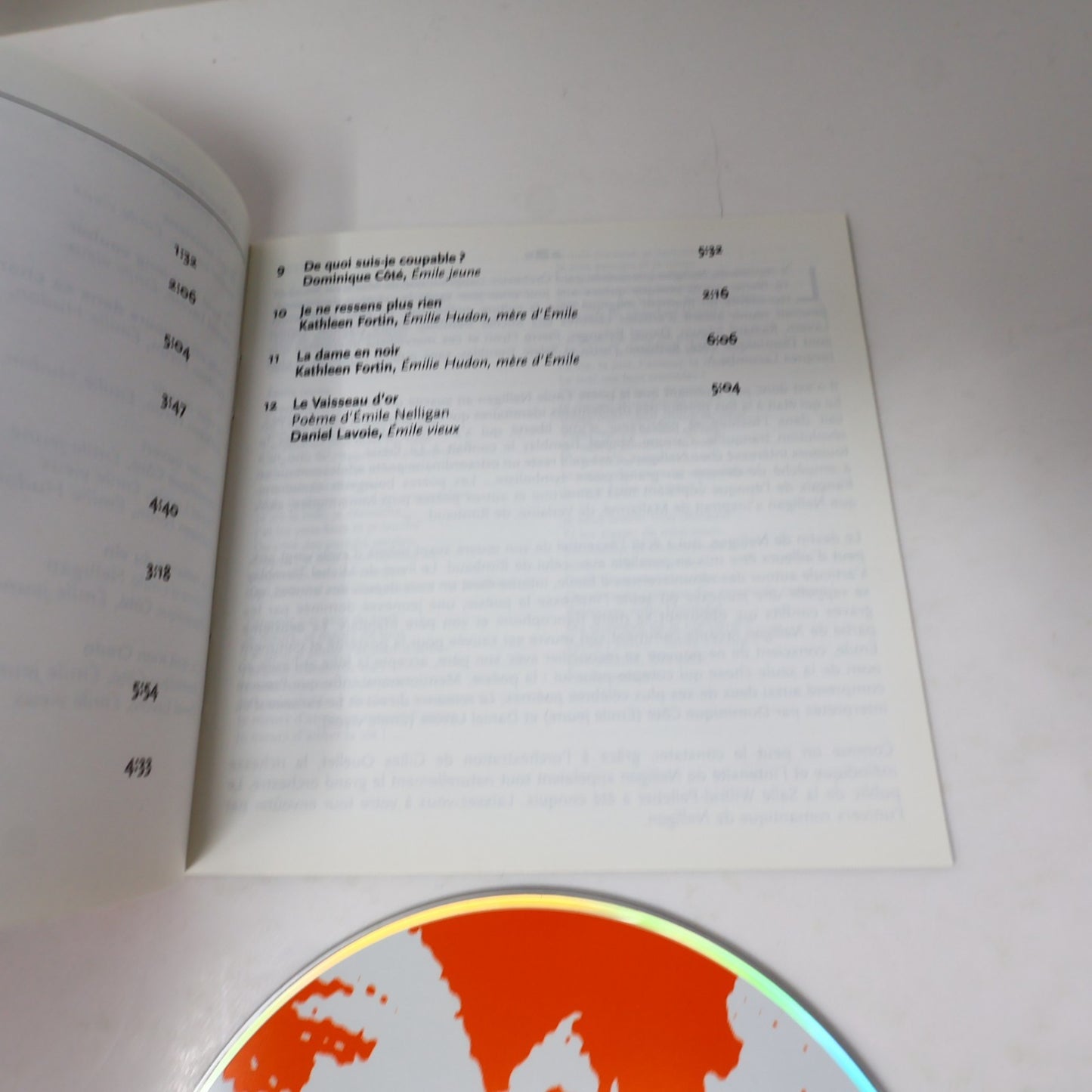Nelligan André Gagnon/Michel Tremblay CD OSM/Lacombe Daniel Lavoie/Pierre Flynn