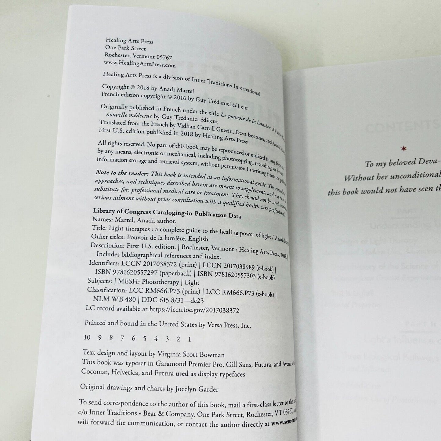 Light Therapies A Complete Guide to the Healing Power of Light by Anadi Martel