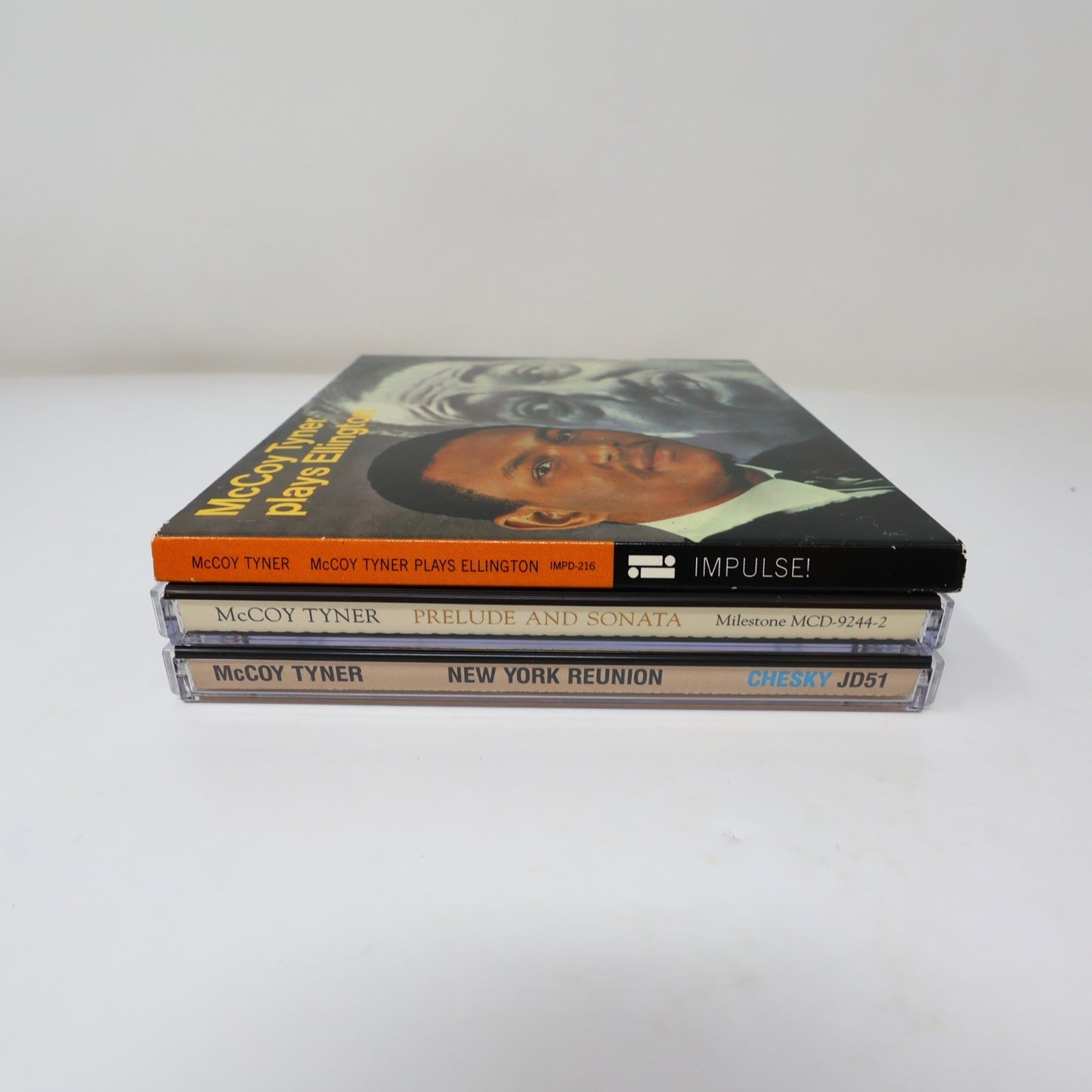 McCoy Tyner 3 CD Lot Plays Ellington/Prelude And Sonata/New York Reunion 90s