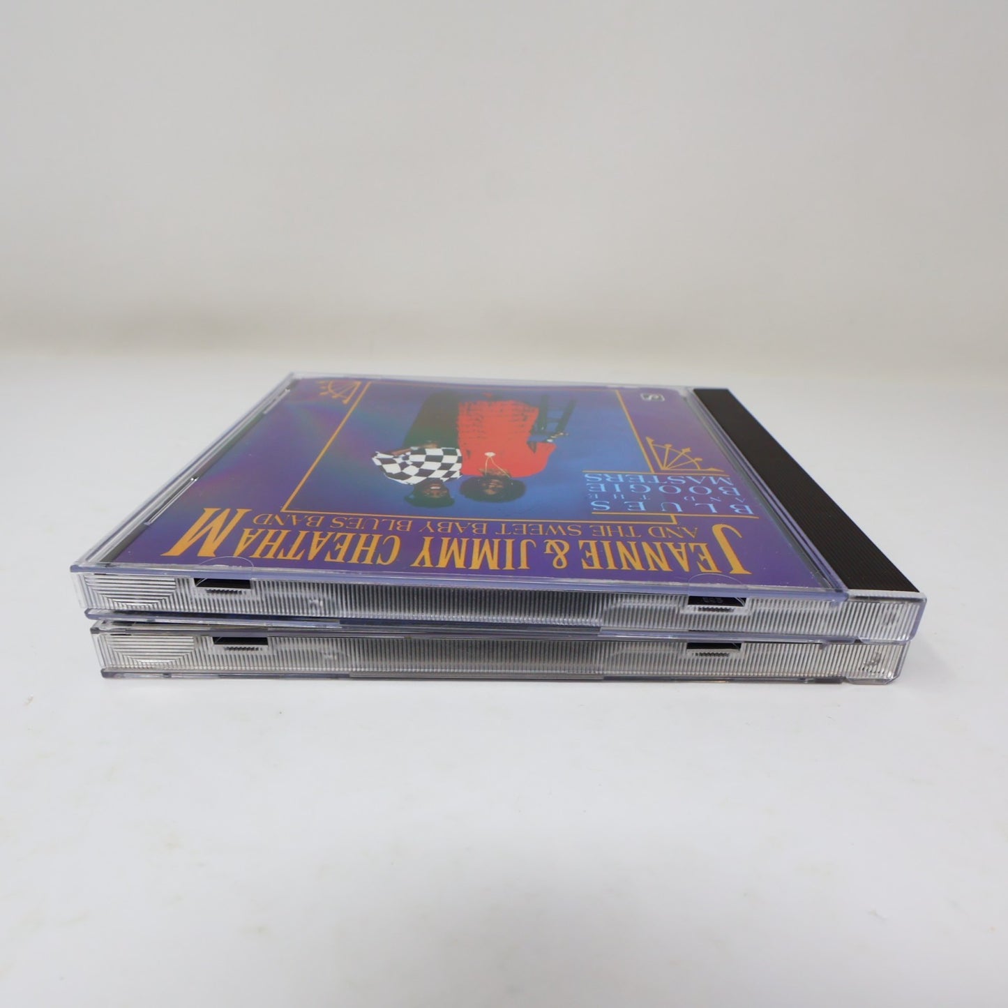 Jeannie & Jimmy Cheatham 2 CDs Lot Blues & Boogie Masters/Basket Full of Blues