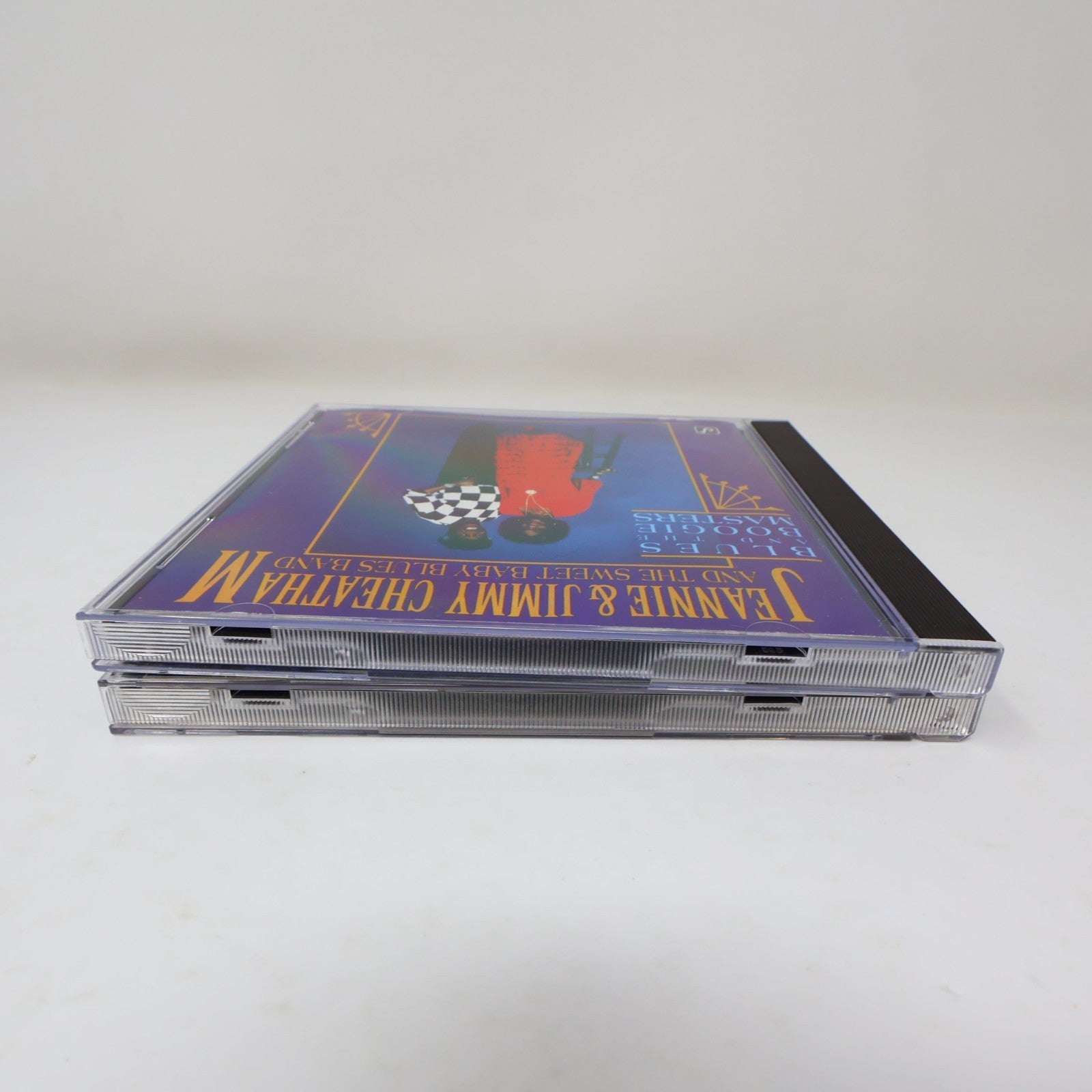 Jeannie & Jimmy Cheatham 2 CDs Lot Blues & Boogie Masters/Basket Full of Blues