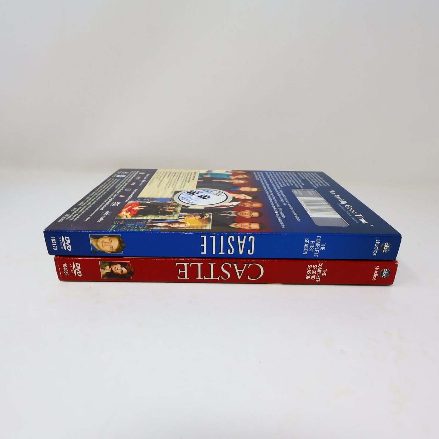 Castle 2 DVD Lot Seasons #1-2 Set Nathan Fillion Factory Sealed Region 1 NTSC