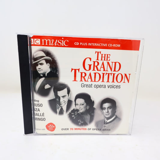 The Grand Tradition Great Opera Voices CD 1998 BBC Music Classical RCA Domingo