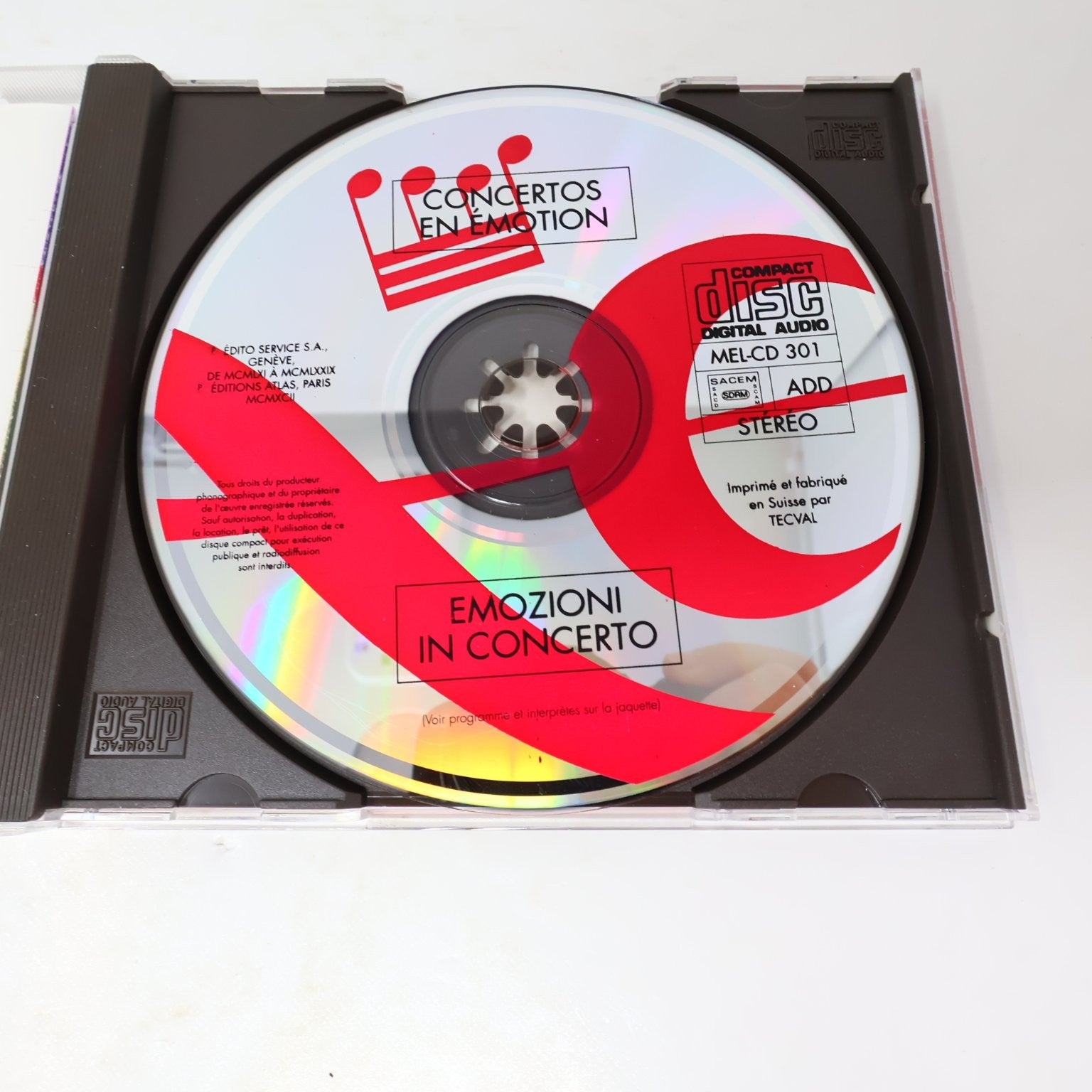 Les génies de la musique Concertos en Émotion & Ouvertures de Prestige Lot 2 CD