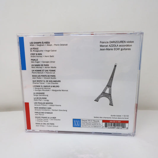Paris Rendez-Vous CD Francis Darizcuren/Marcel Azzola/Jean-Marie Ecay XXI-21