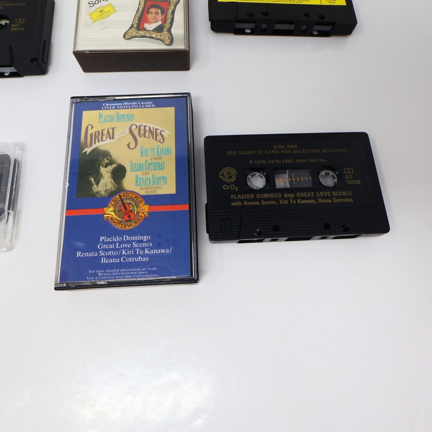 Placido Domingo 11 Cassettes Lot Arias/Save your Nights for Me/Unknown Puccini