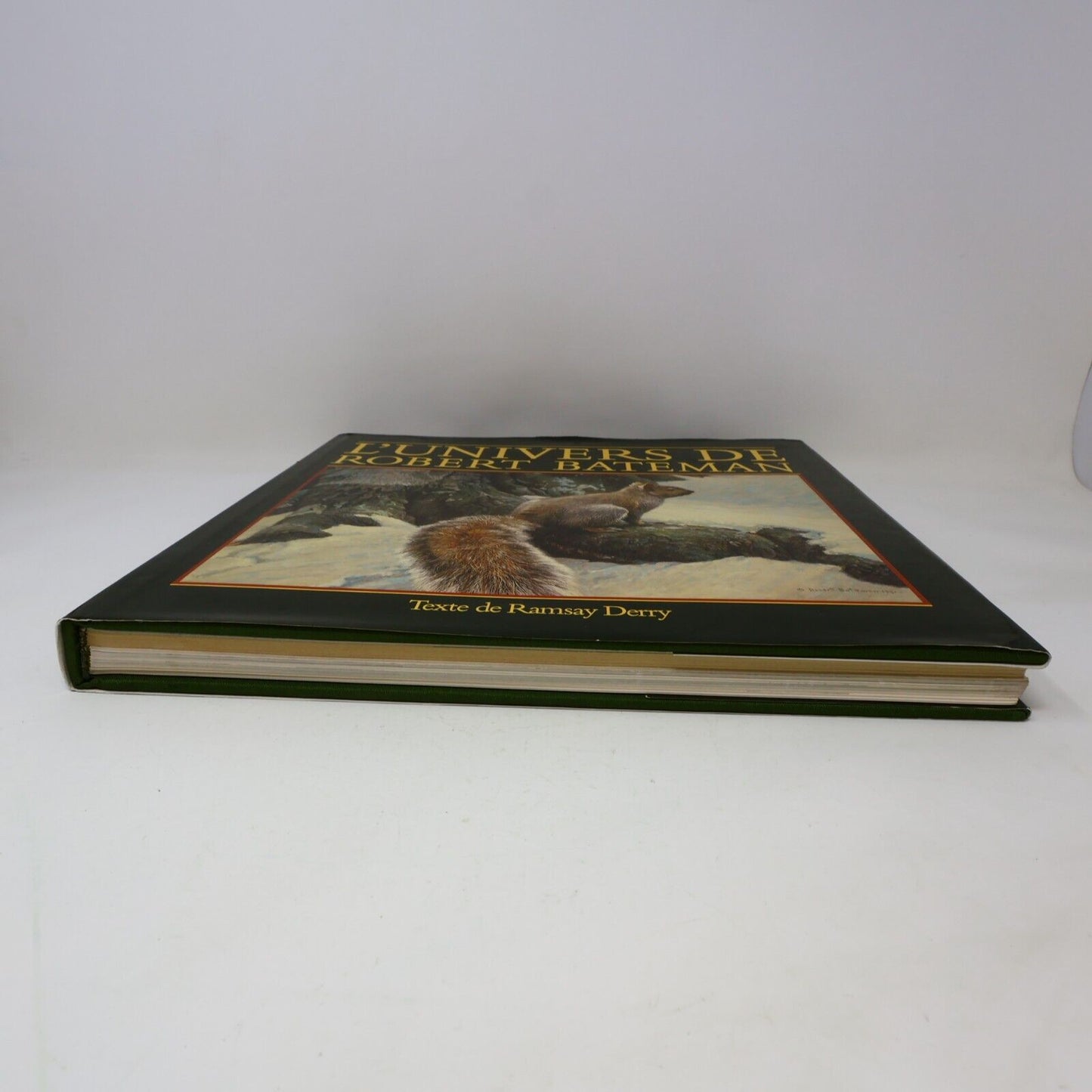 1985 L'Univers de Robert Bateman de Ramsay Derry Hardcover HC Trécarré Français
