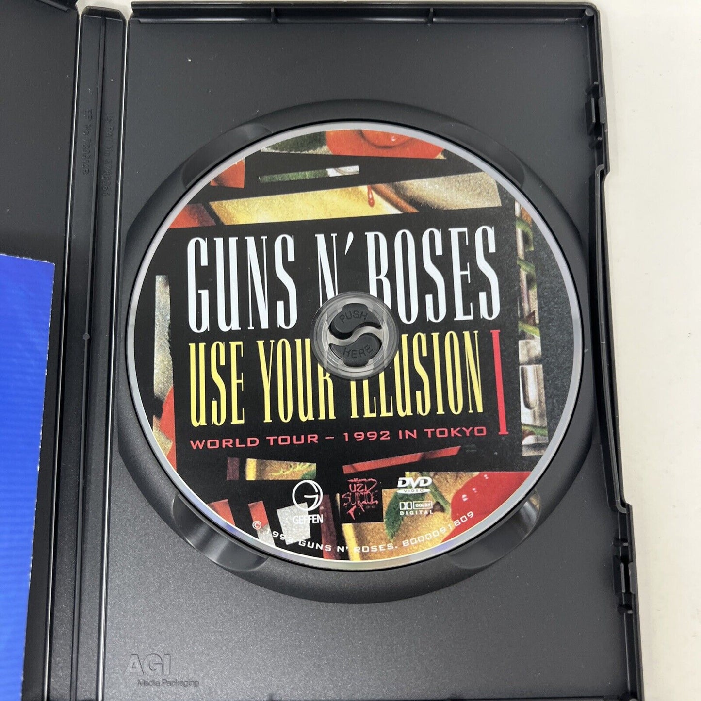 Use Your Illusion 1 & 2 World Tour 1992 in Tokyo by Guns N' Roses DVD Lot Tested