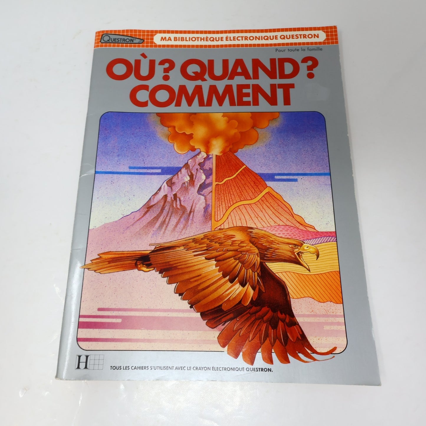 Encyclopédie Électronique Questron Hachette 6-9 ans 1986 Français/French Testé