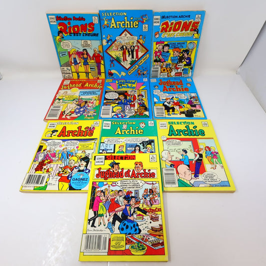 Archie & Jughead Lot 25 BDs Selection/Format Double/Rions C'est L'heure Français
