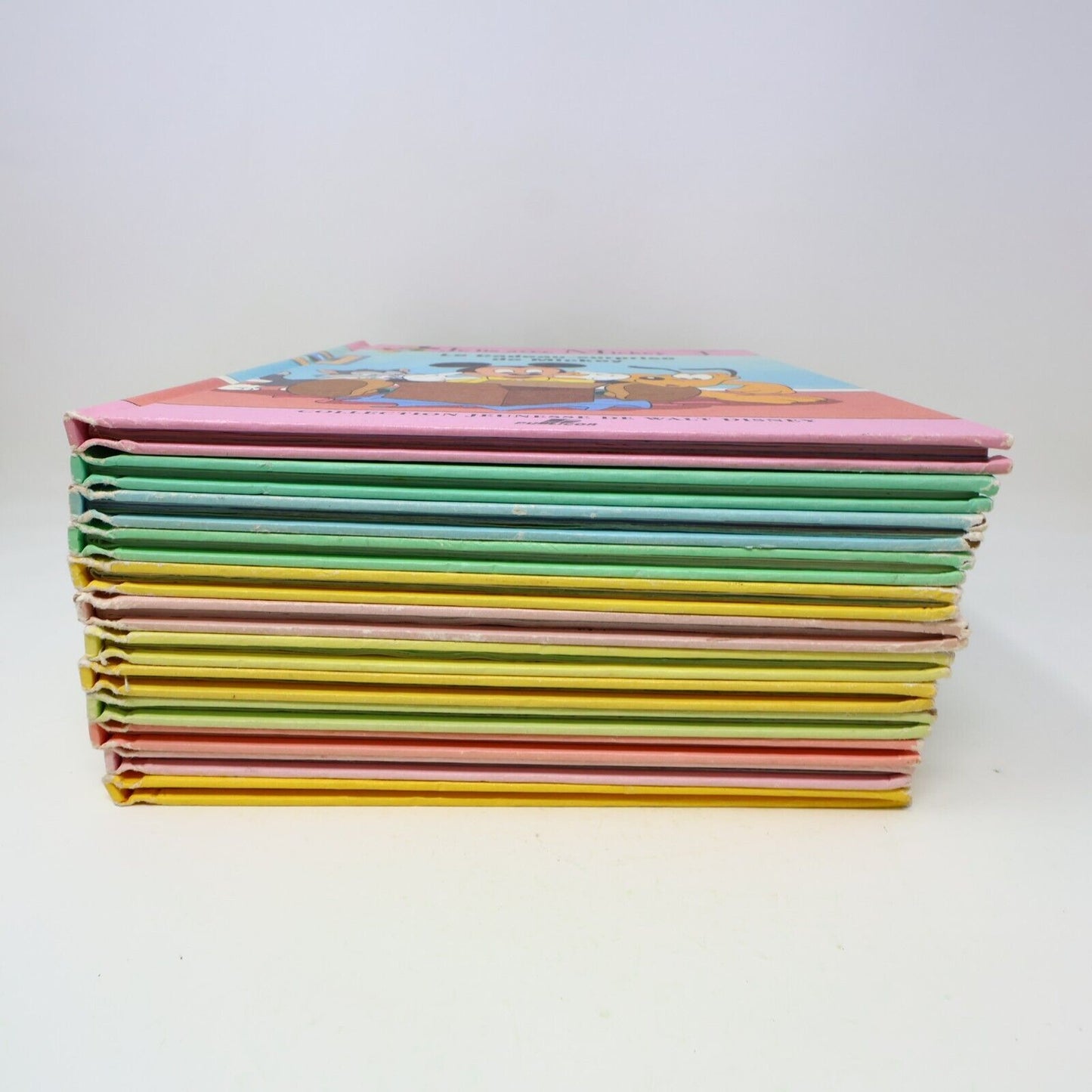 Lot 12 Livres Je Lis avec Mickey Walt Disney Publicor Jeunes Enfants Français HC
