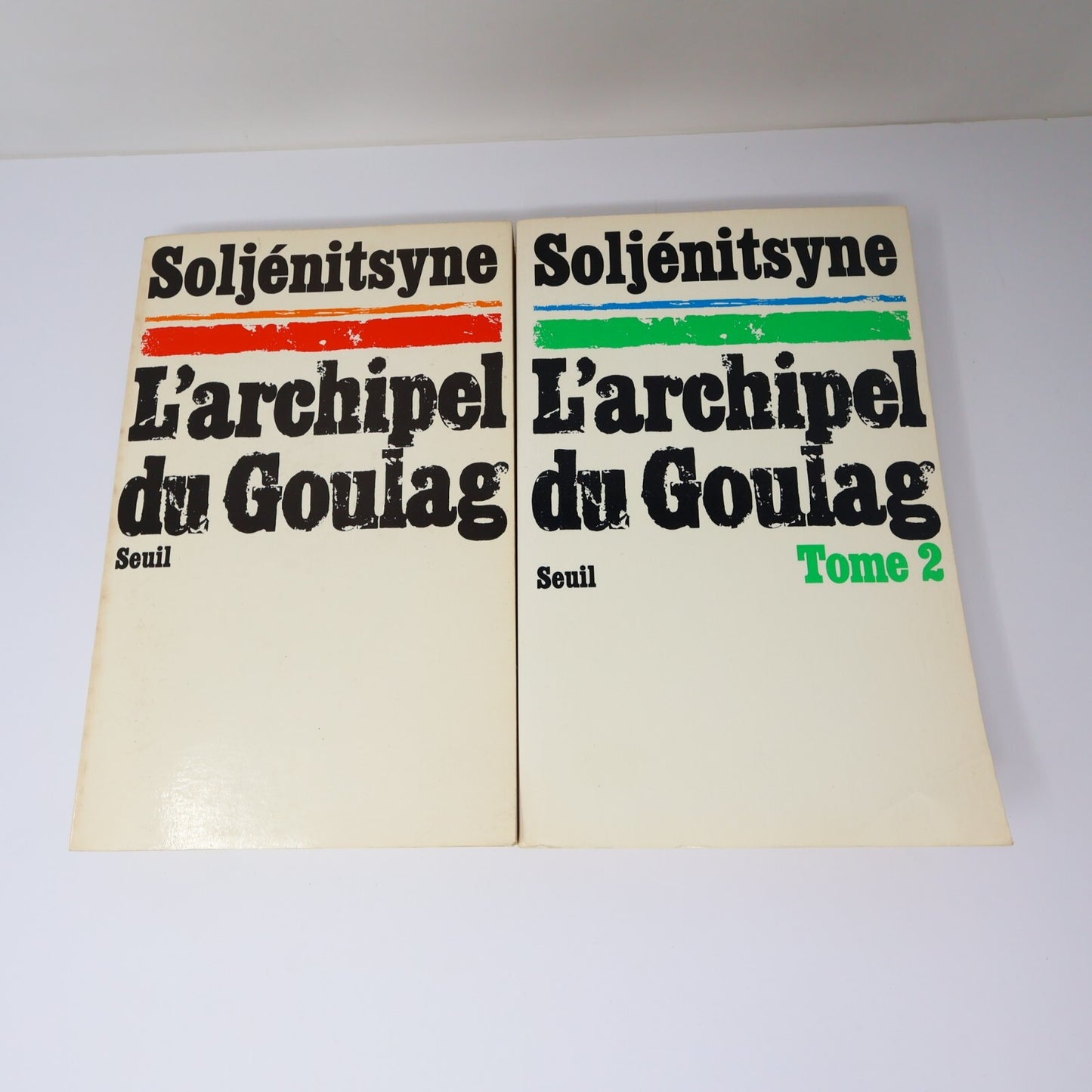 Alexandre Soljénitsyne Lot 5 Livres L'Archipel du Goulag #1-2/Chêne et le Veau