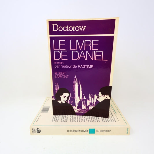 Lot 2 Edgar-Lawrence Doctorow Le Plongeon Lumme Le Livre de Daniel Français 80s