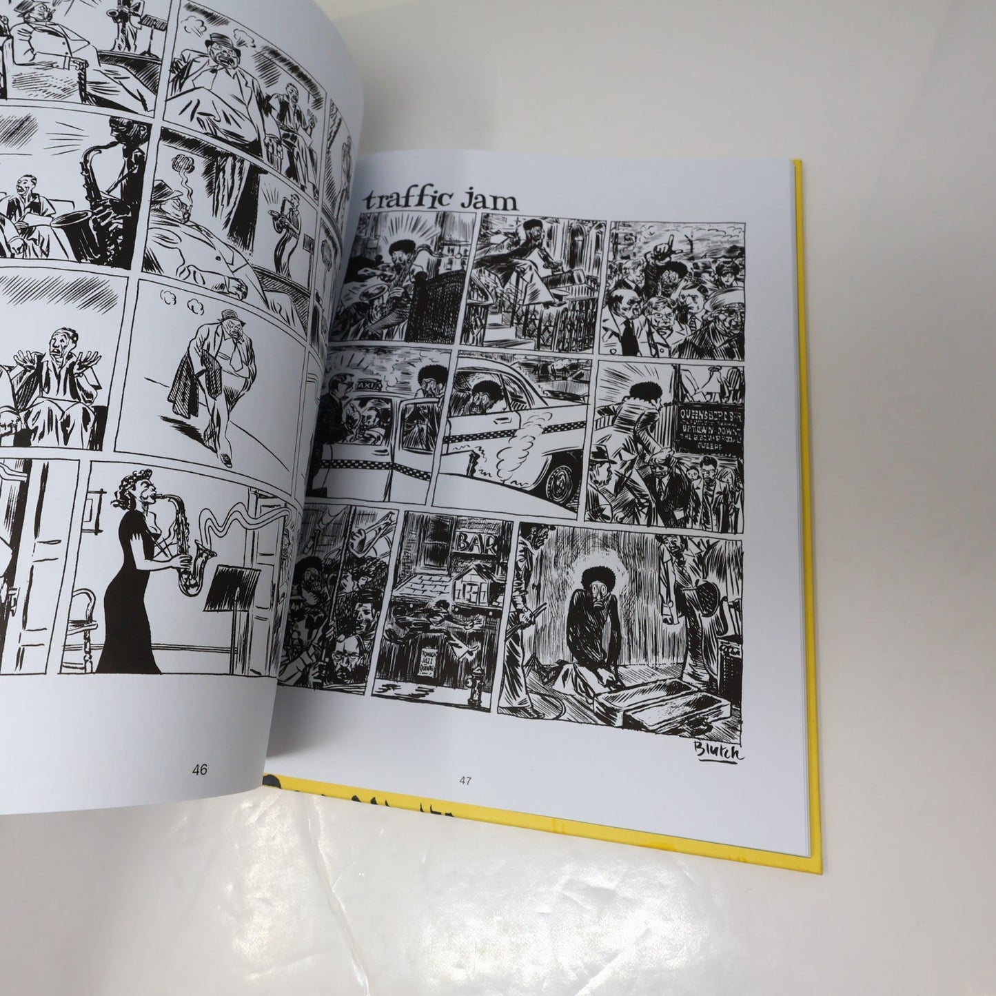 Total Jazz Blutch Fantagraphics Books 2018 HC Comics Music 1st Print Hardcover