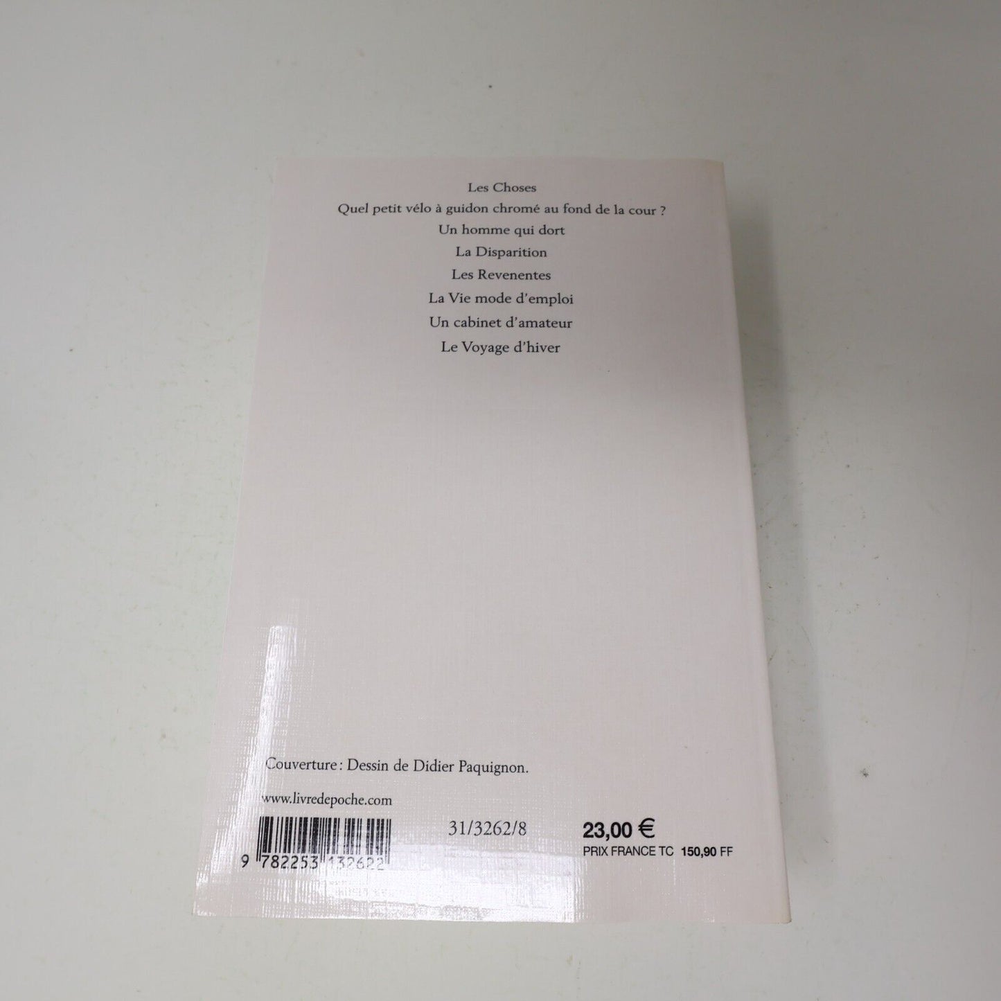 Georges Perec Romans et Récits Classiques Modernes La Pochotèque 2002 Poche Book