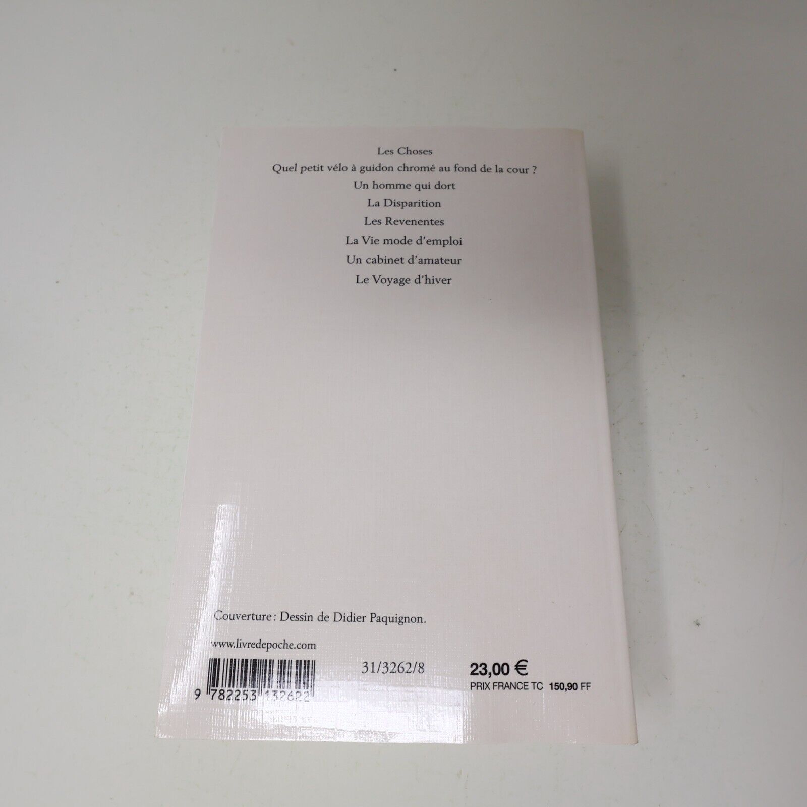 Georges Perec Romans et Récits Classiques Modernes La Pochotèque 2002 Poche Book