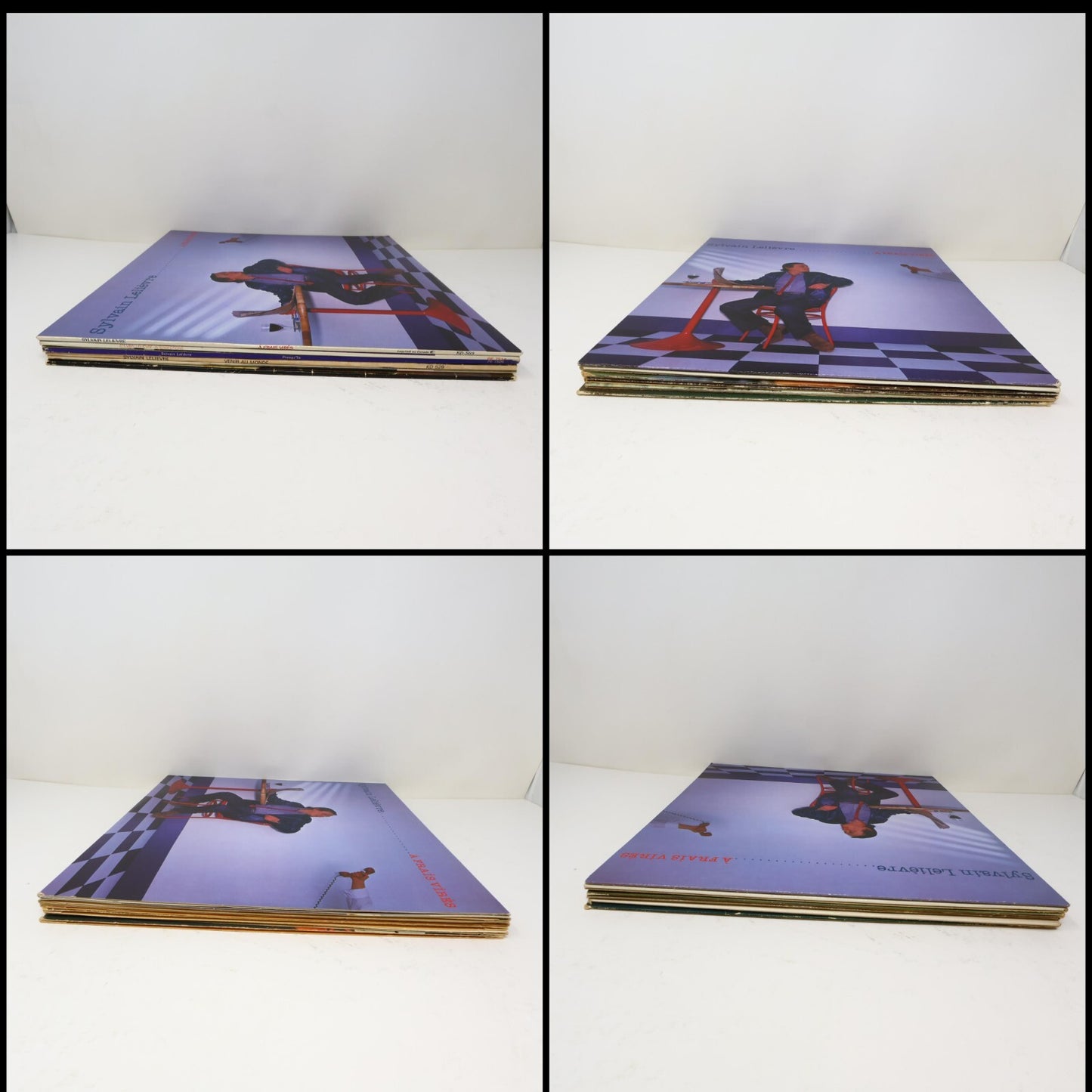 Sylvain Lelièvre Lot 6 Disques Petit Matin/Programme Double/Intersections Record