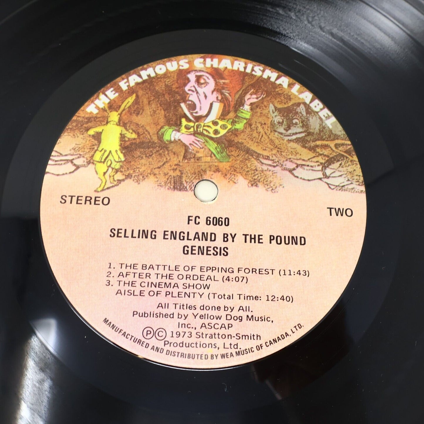 Genesis Selling England By The Pound LP Record Charisma FC 6060 Canada 1973
