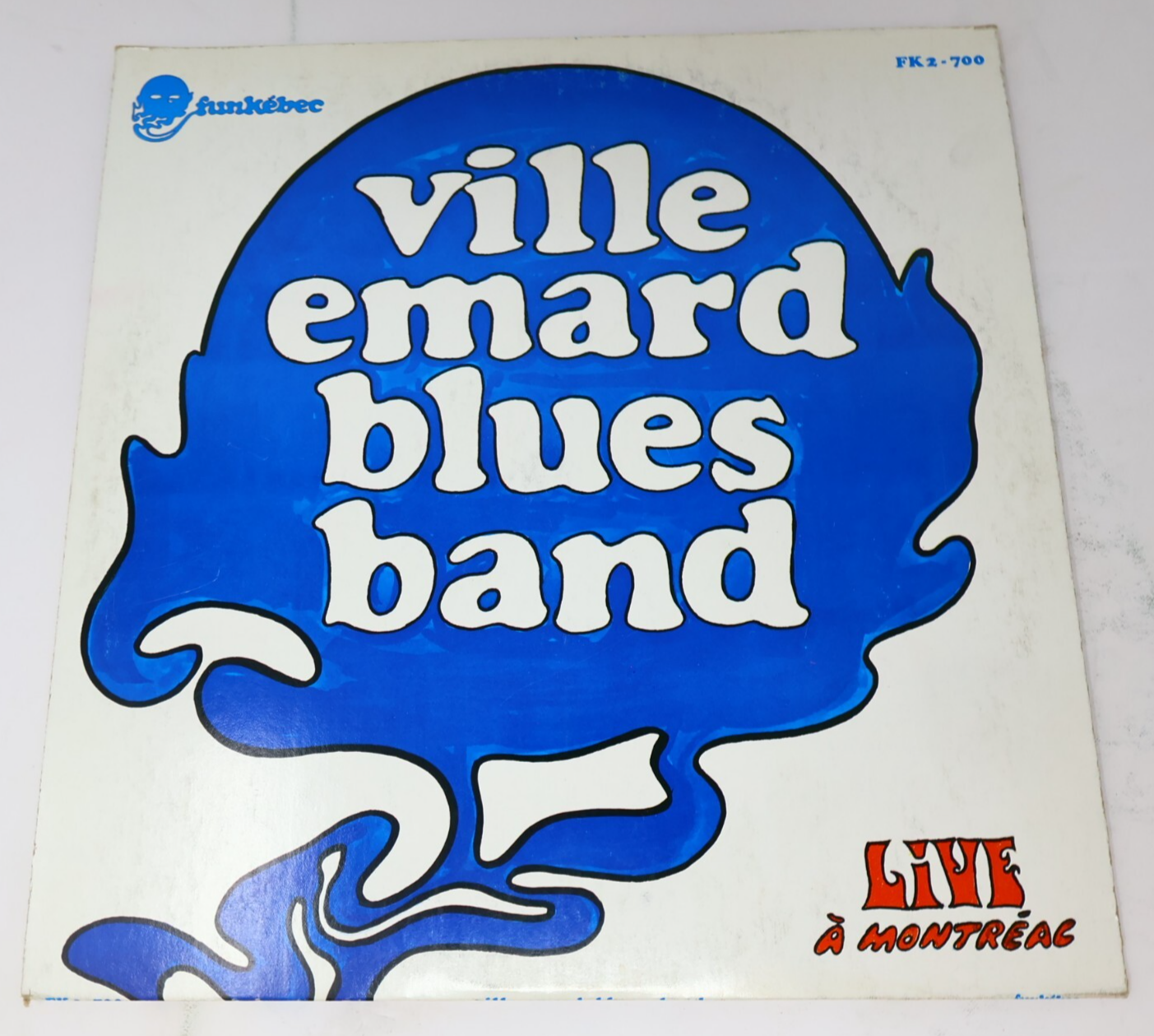Ville Emard Blues Band Live À Montréal 1974 Disque 2x LP Record Vinyl Jazz/Rock