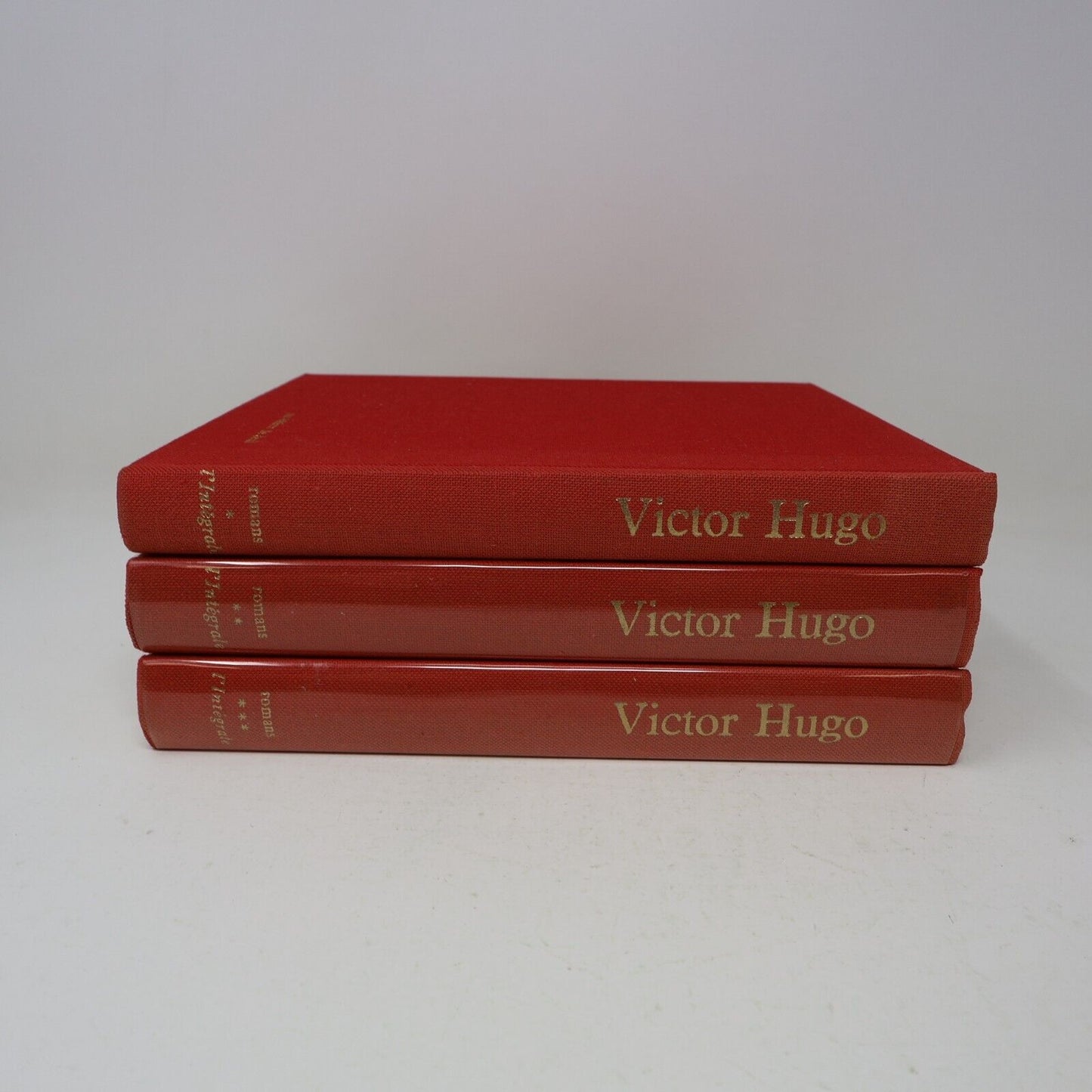1963 Victor Hugo Romans L'Intégrale #1-3 Lot 3 Livres Littérature Seuil French