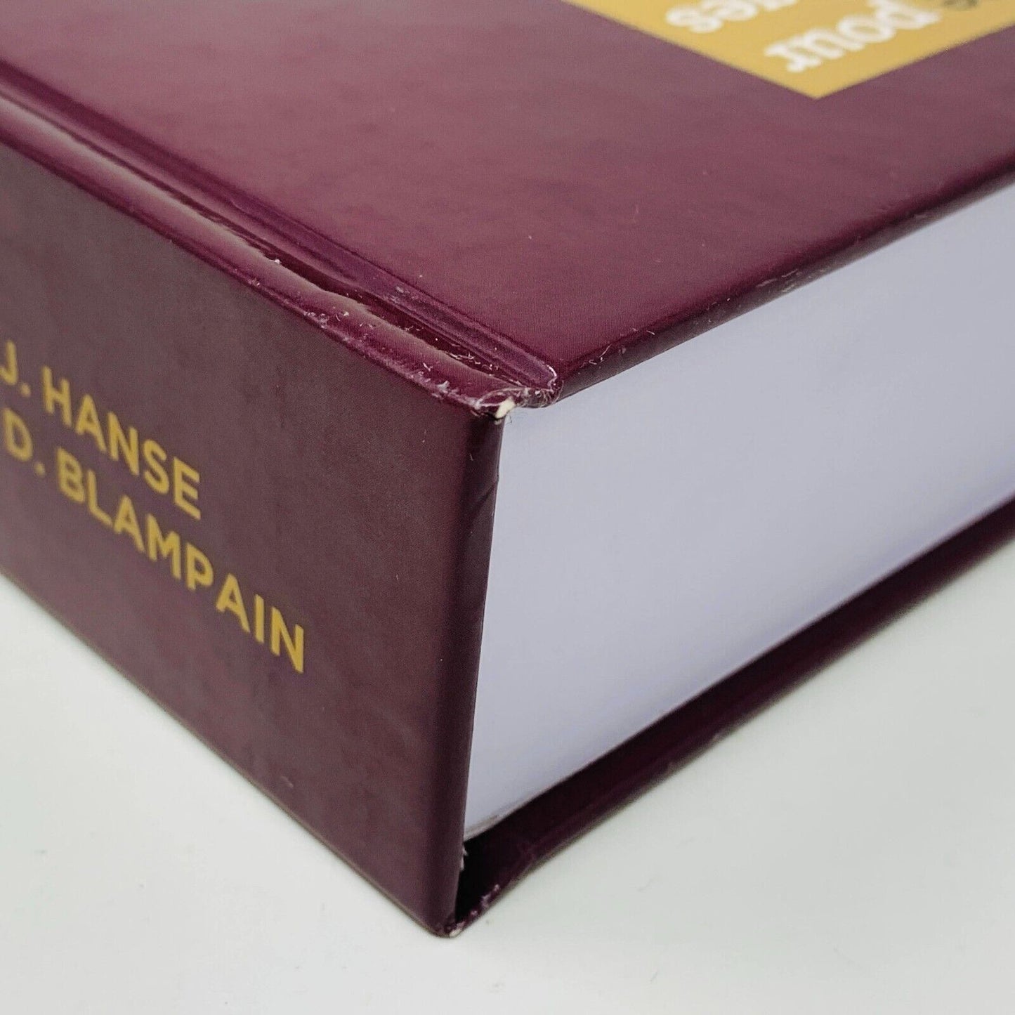 2019 Dictionnaire des Difficultés du Français De Boeck 6e Édition Blampain Hanse