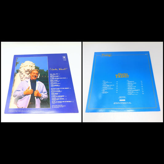 Charles Trenet Lot 2 Disques Record Éponyme & Succès Able/CBS Canada 1981 VG+