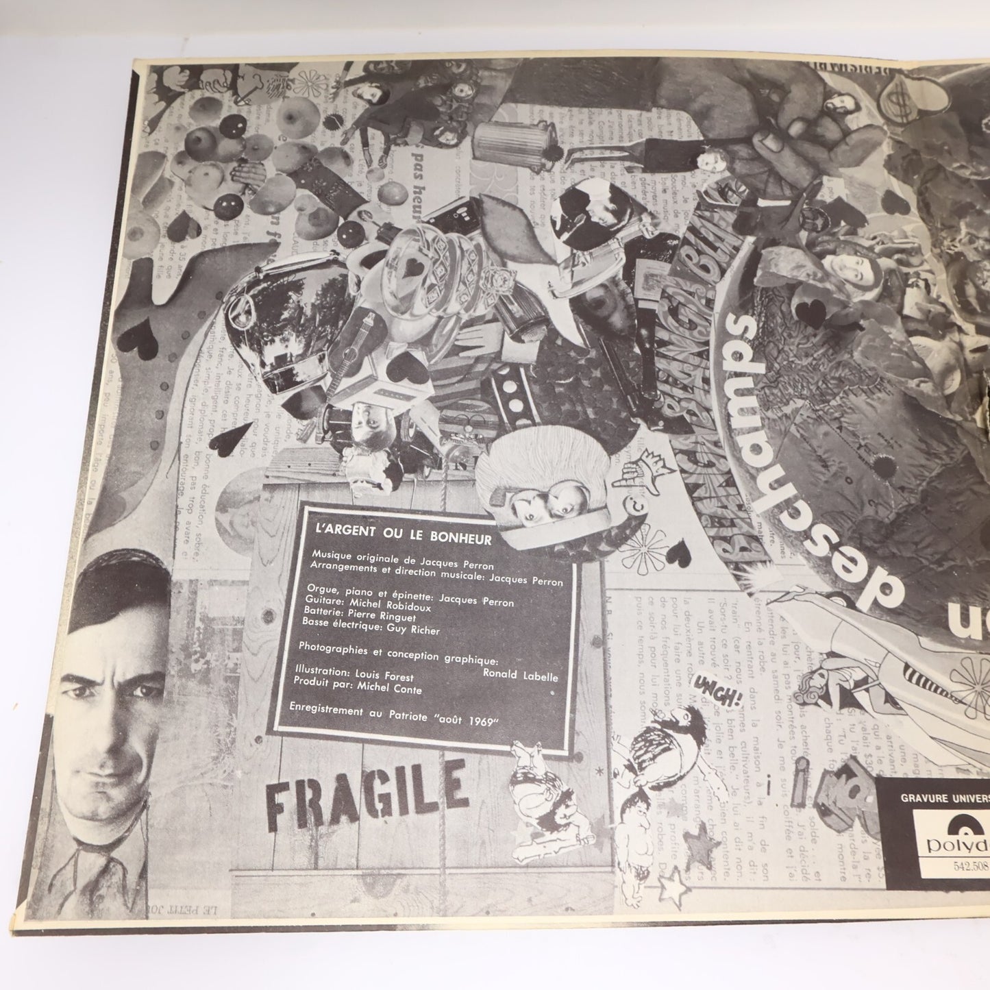 Yvon Deschamps Lot 3 Disques Record Bill 22/L'Argent ou Le Bonheur/La Sexualité