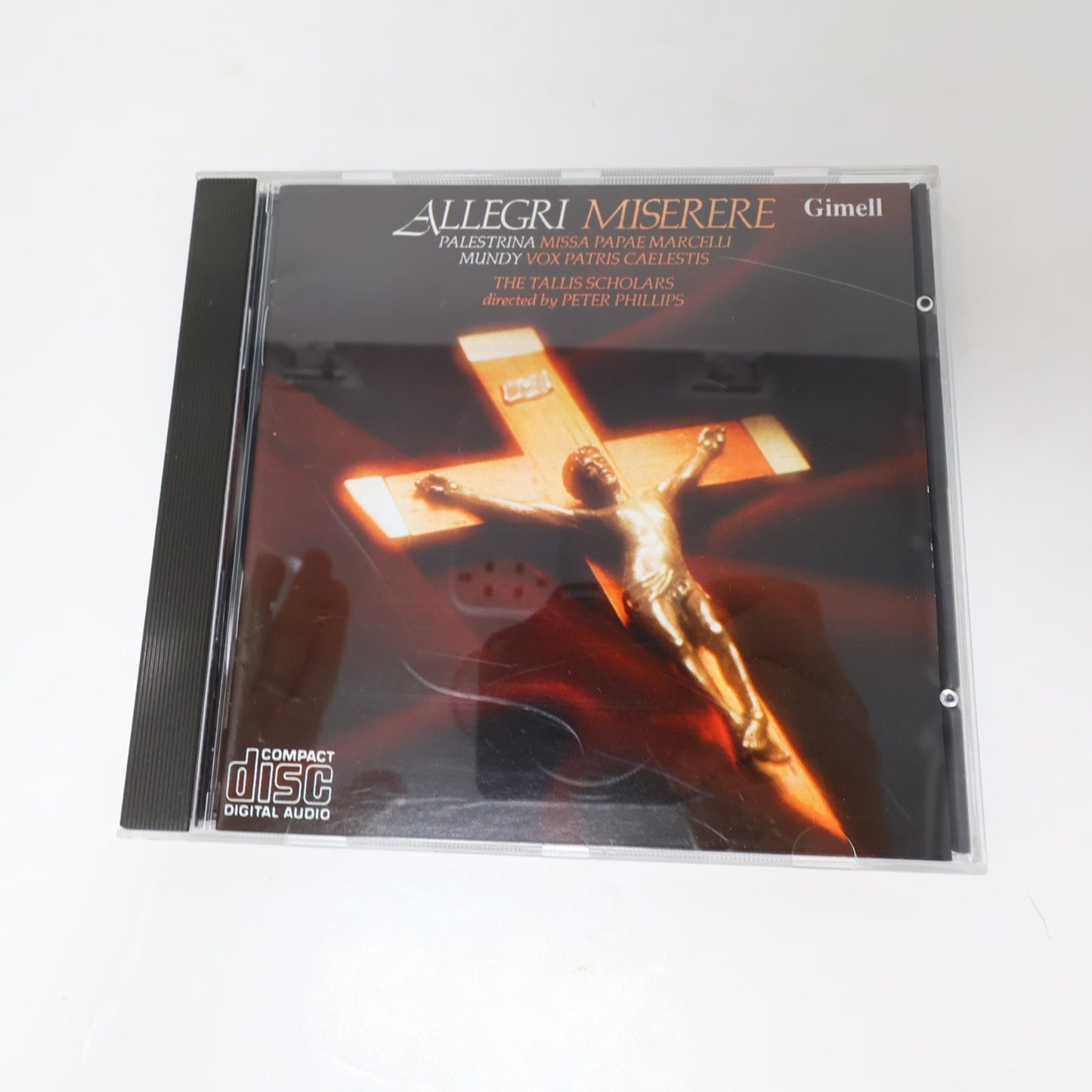 Allegri Miserere CD William Mundy/Palestrina/The Tallis Scholars/Peter Phillips