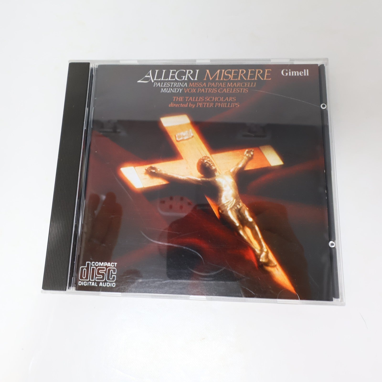 Allegri Miserere CD William Mundy/Palestrina/The Tallis Scholars/Peter Phillips