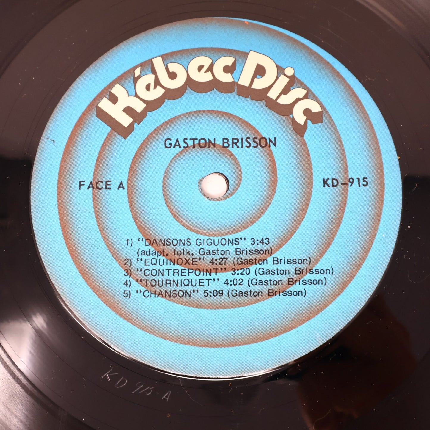 Gaston Brisson Lot 3 Disques LP Record Corridor/Filigranes/En Spectacle 1970s