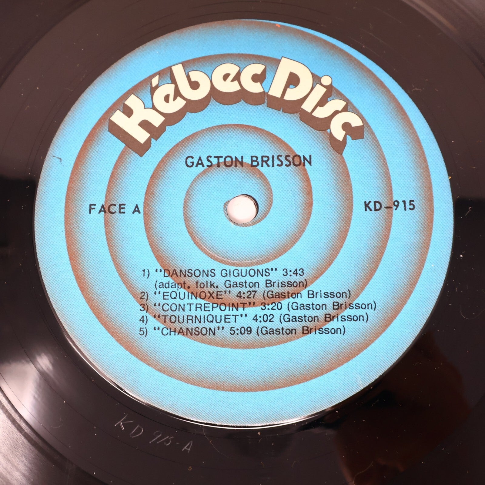 Gaston Brisson Lot 3 Disques LP Record Corridor/Filigranes/En Spectacle 1970s
