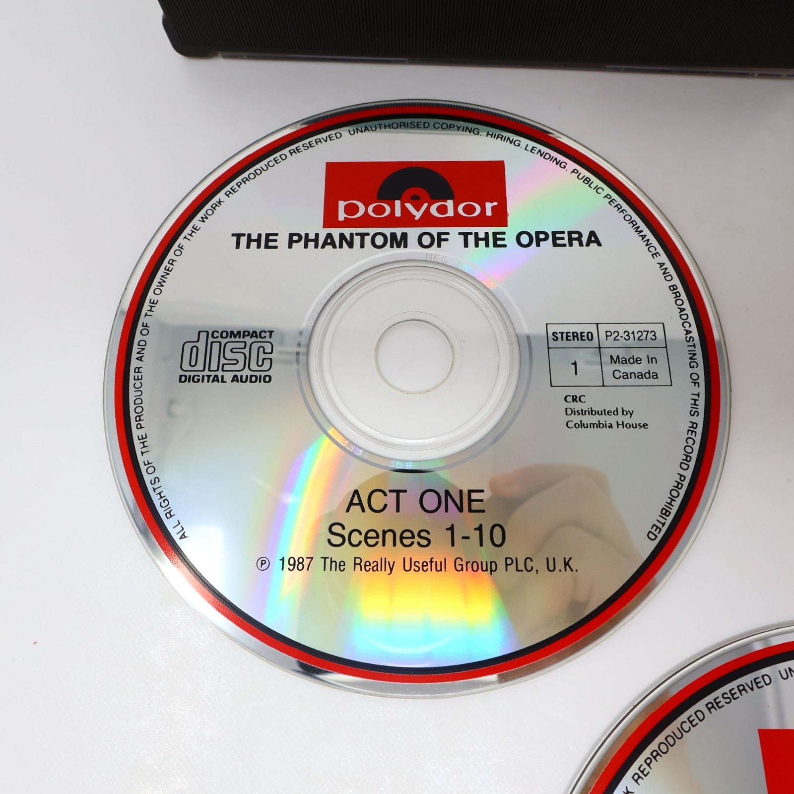The Phantom of the Opera CD Andrew Lloyd Webber/Sarah Brightman/Michael Crawford