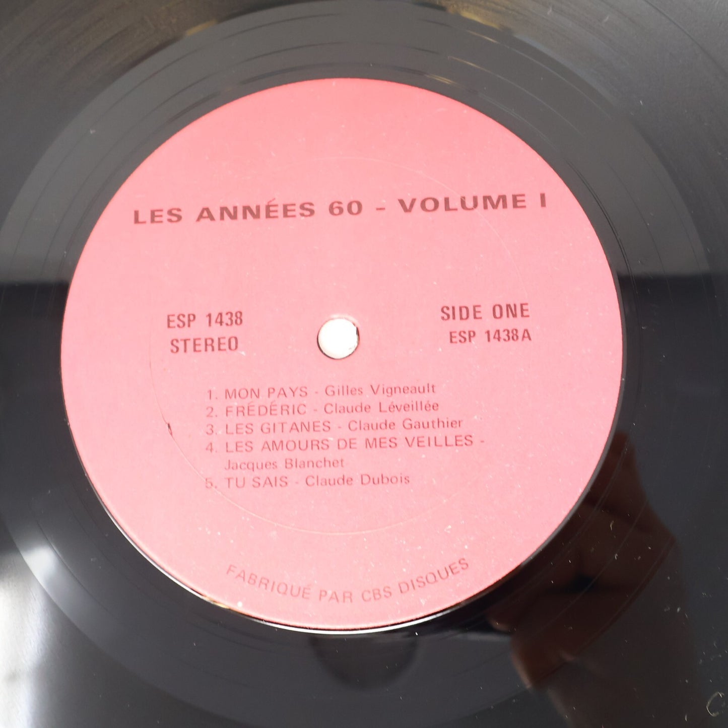 Les Années 60 Volume 1-2 Lot 2 Disques Record Vigneault/Léveillé/Gauthier/Dubois