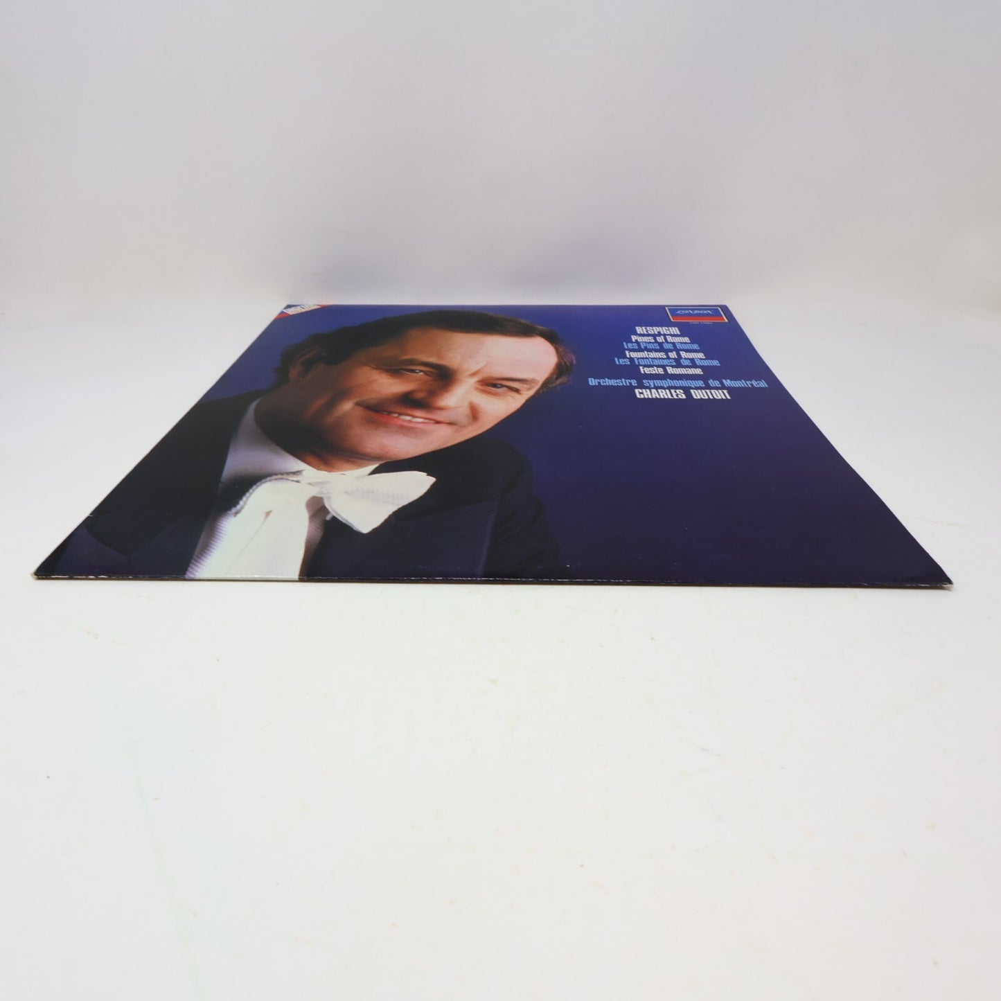 Respighi OSM Charles Dutoit Pines/Fountains of Rome LP Record Vinyl LDR 71091