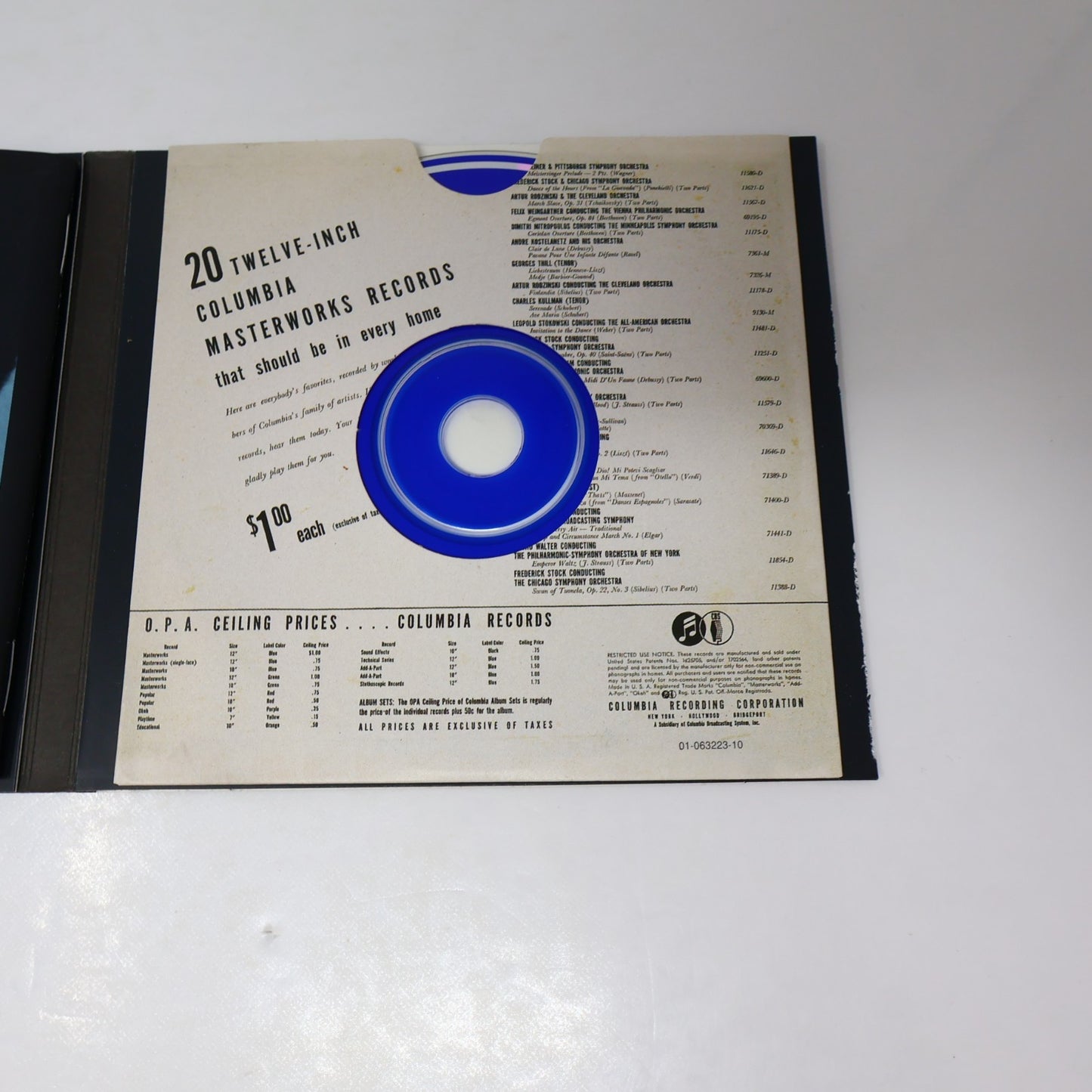 Paul Robeson Songs of Free Men CD Sony Classical MHK 63223 Balm In Gilead