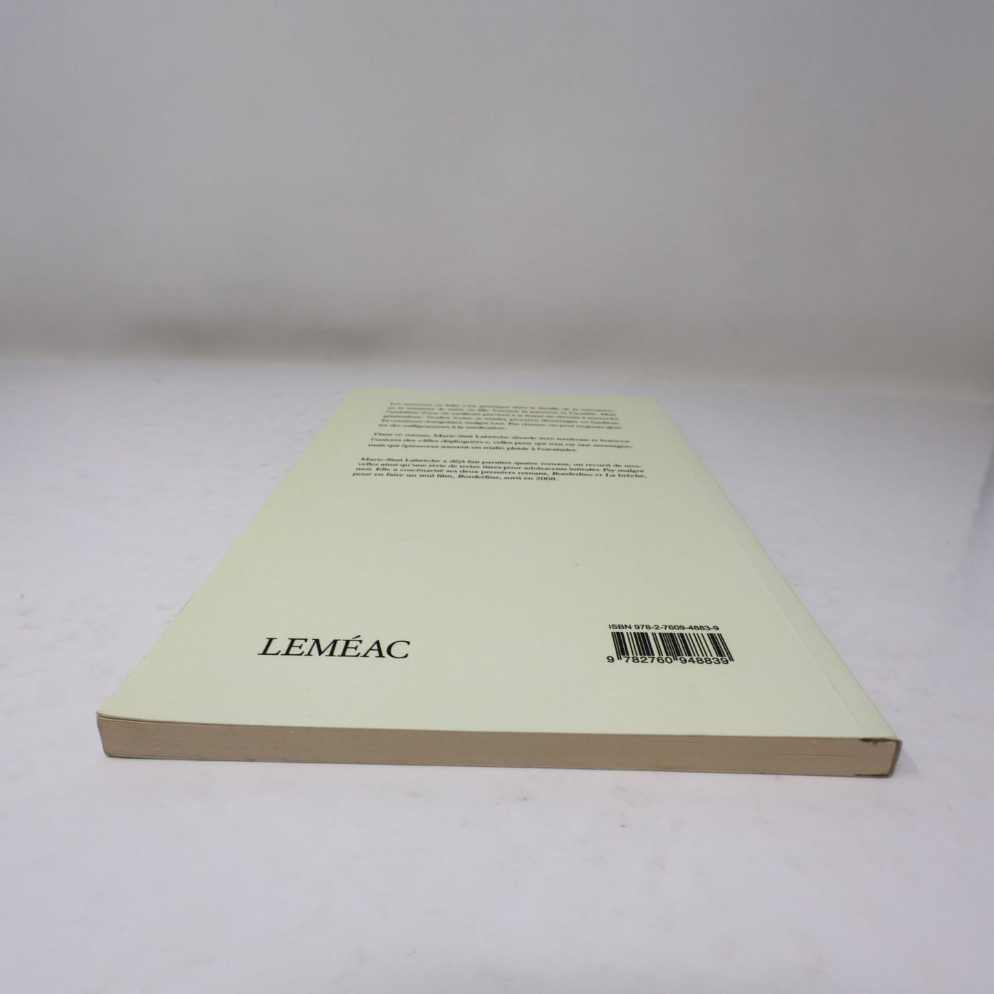 225 Milligrammes de Moi Marie-Sissi Labrèche Leméac 2021 PB Français French Book