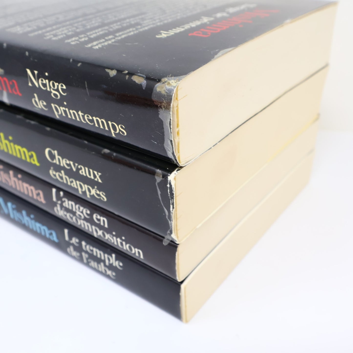La Mer de la Fertilité #1-4 nrf Série Complète Lot 4 Livres Mishima Gallimard PB