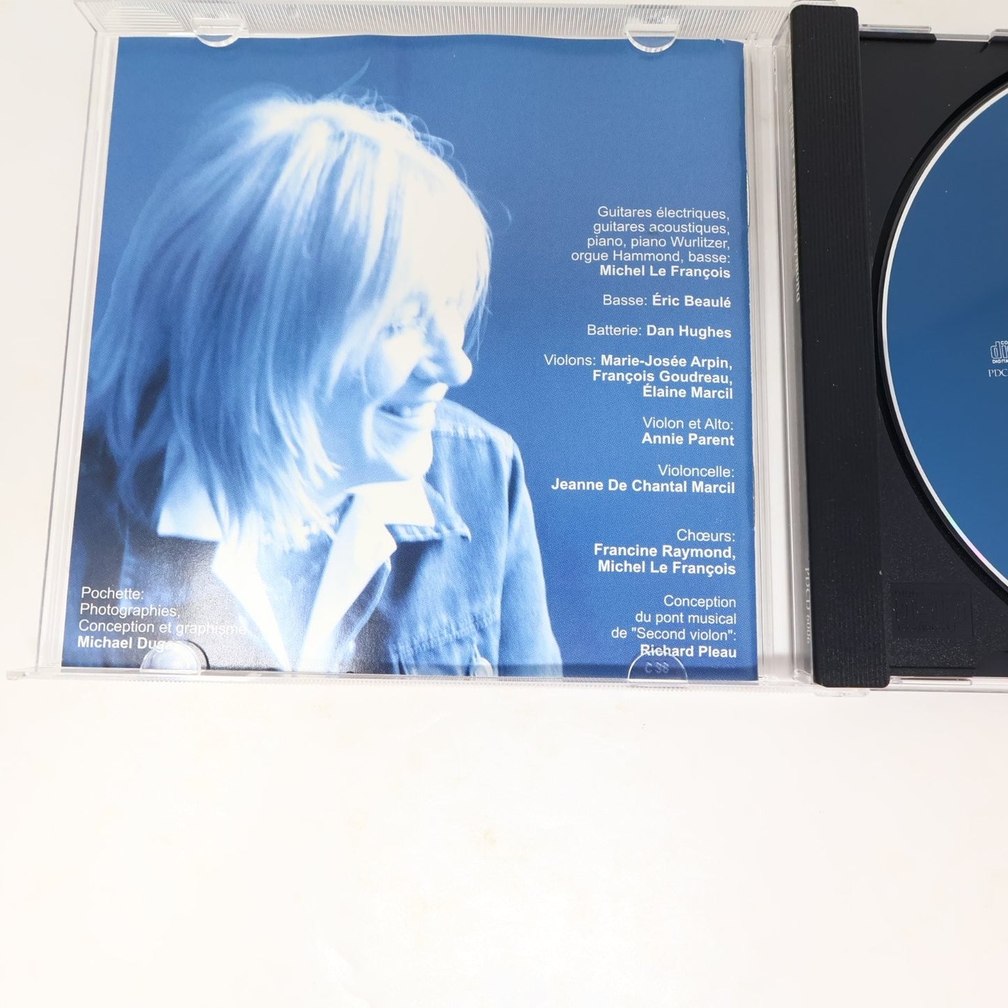 Francine Raymond Paradis Perdu CD 1998 Quebec Pop Deauville Fais-Moi une Place