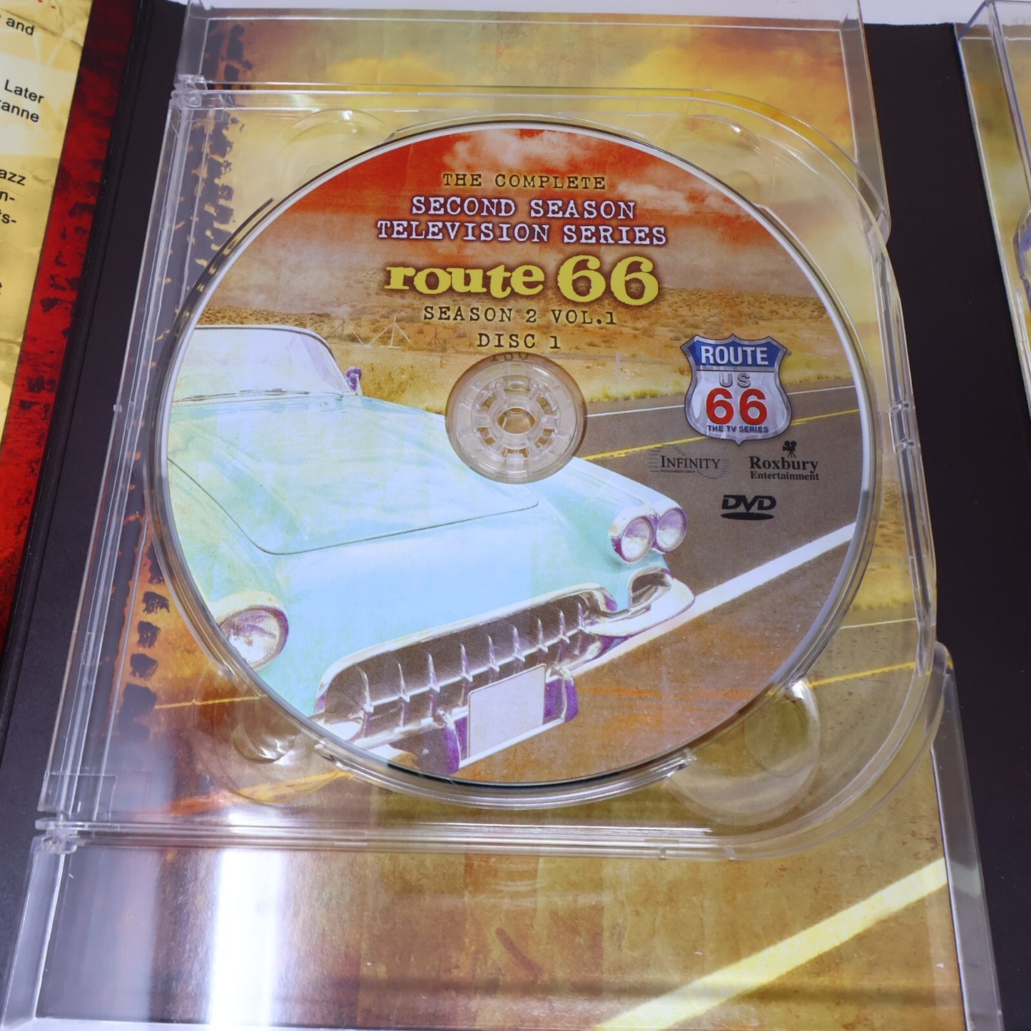Route 66 Season 1 Volume 2 + Season 2 Lot 2 DVD Leslie Nielsen/Lee Marvin NTSC