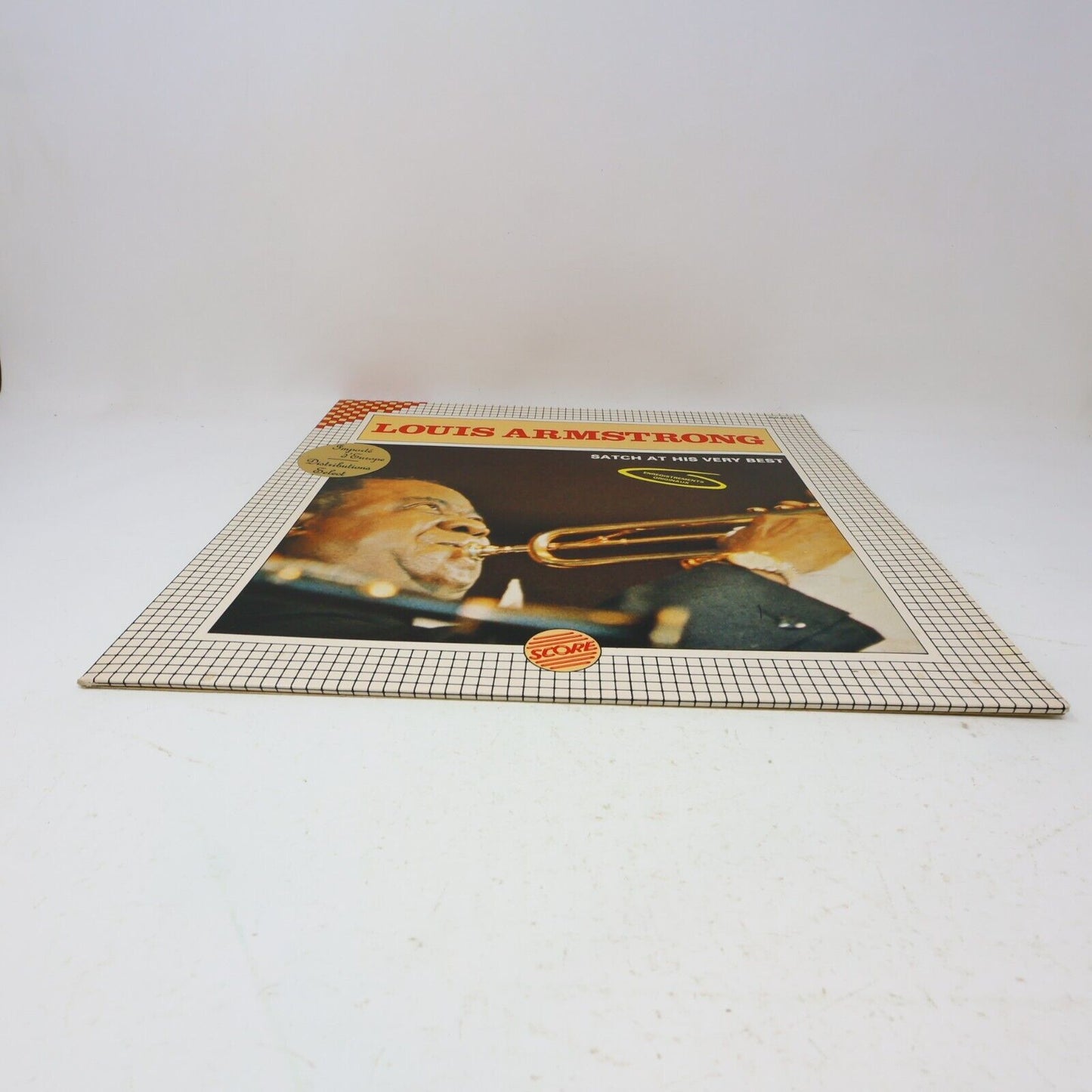 Louis Armstrong Satch at his Very Best LP Vinyl Record SCO 8975 Sleeve in French
