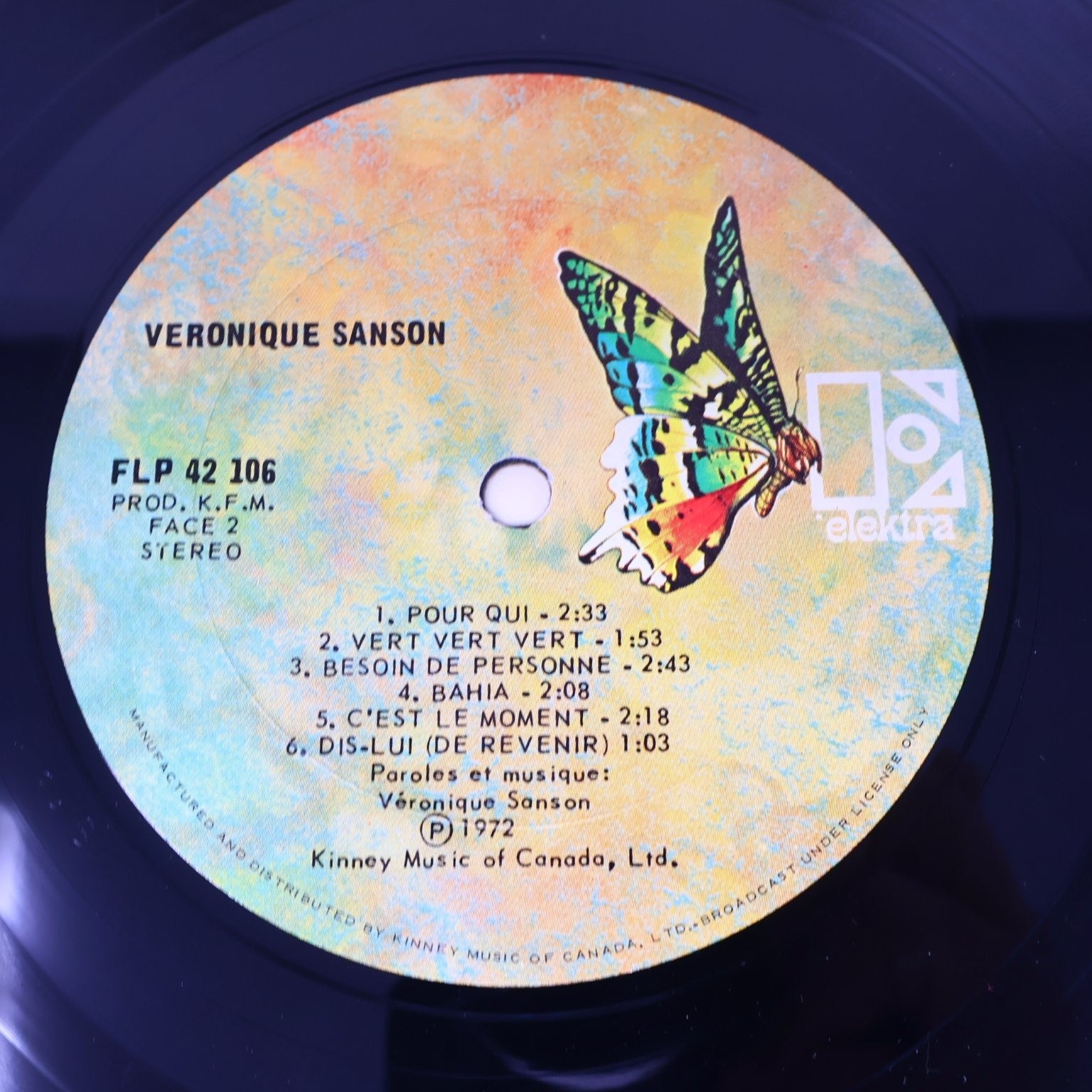 Veronique Sanson Lot 3 Disques Le Maudit/De L'Autre Côté De Mon Rêve 1972-74