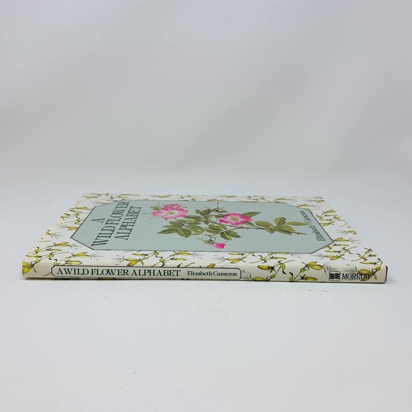 1984 A Wild Flower Alphabet Morrow Hardcover DJ Elizabeth Cameron 1st Print