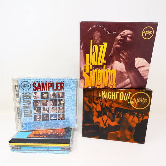 Verve Records 5 CDs Lot We Are the Blues/Cool Talkin' Verve/Jazz Singing Bop 90s