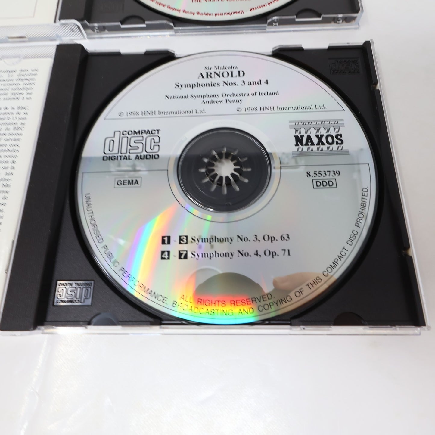 Sir Malcolm Arnold 4 CD Lot Symphony #2-3-4-5 9/Chamber Music 1 Classical 80-90s
