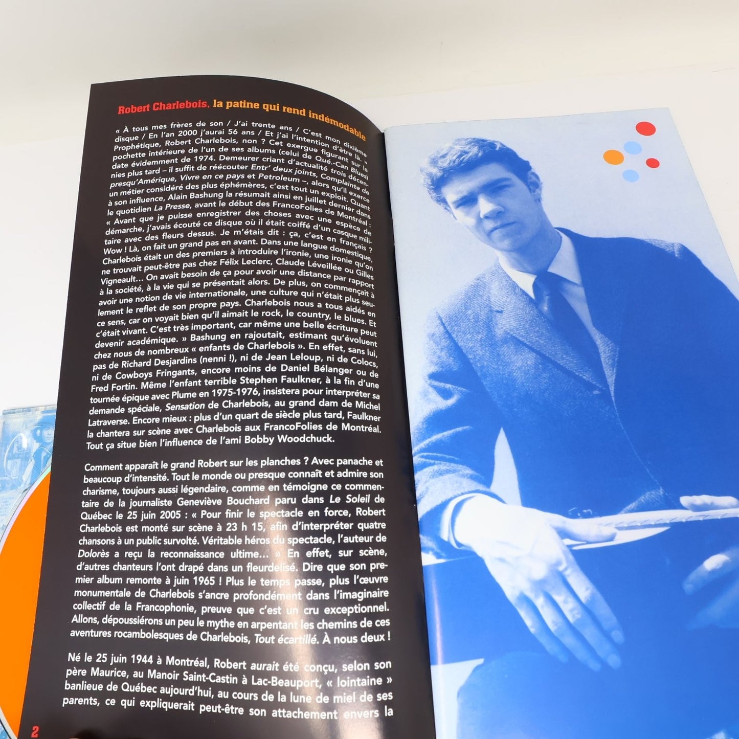 Robert Charlebois Tout Écartillé Coffret 4 CD 2005 Rock Québécois La Tribu