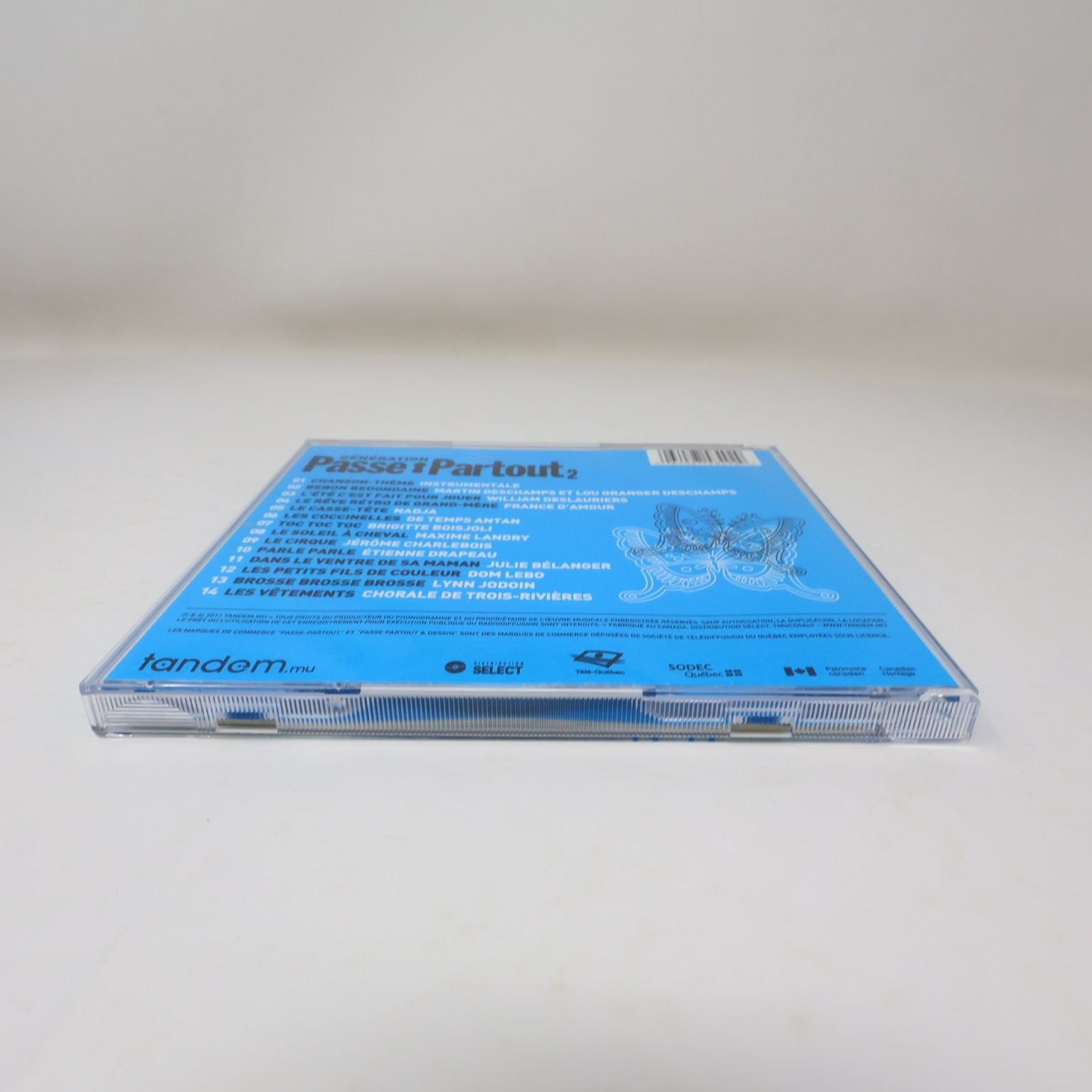 Génération Passe-Partout #2 CD 2001 France D'Amour/Martin Deschamps/Nadja Tandem