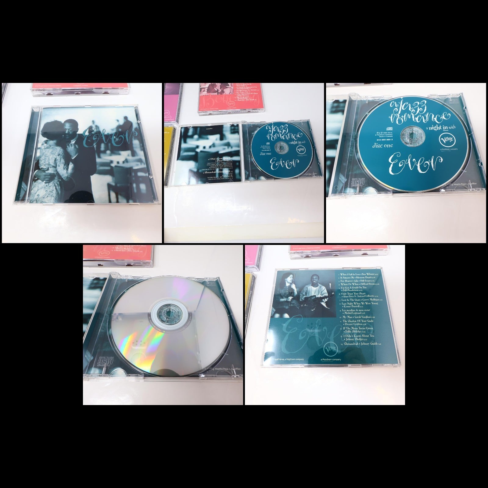 A Jazz Romance a Night With Verve CD Milt Jackson/Lester Young/Shirley Horn 1998